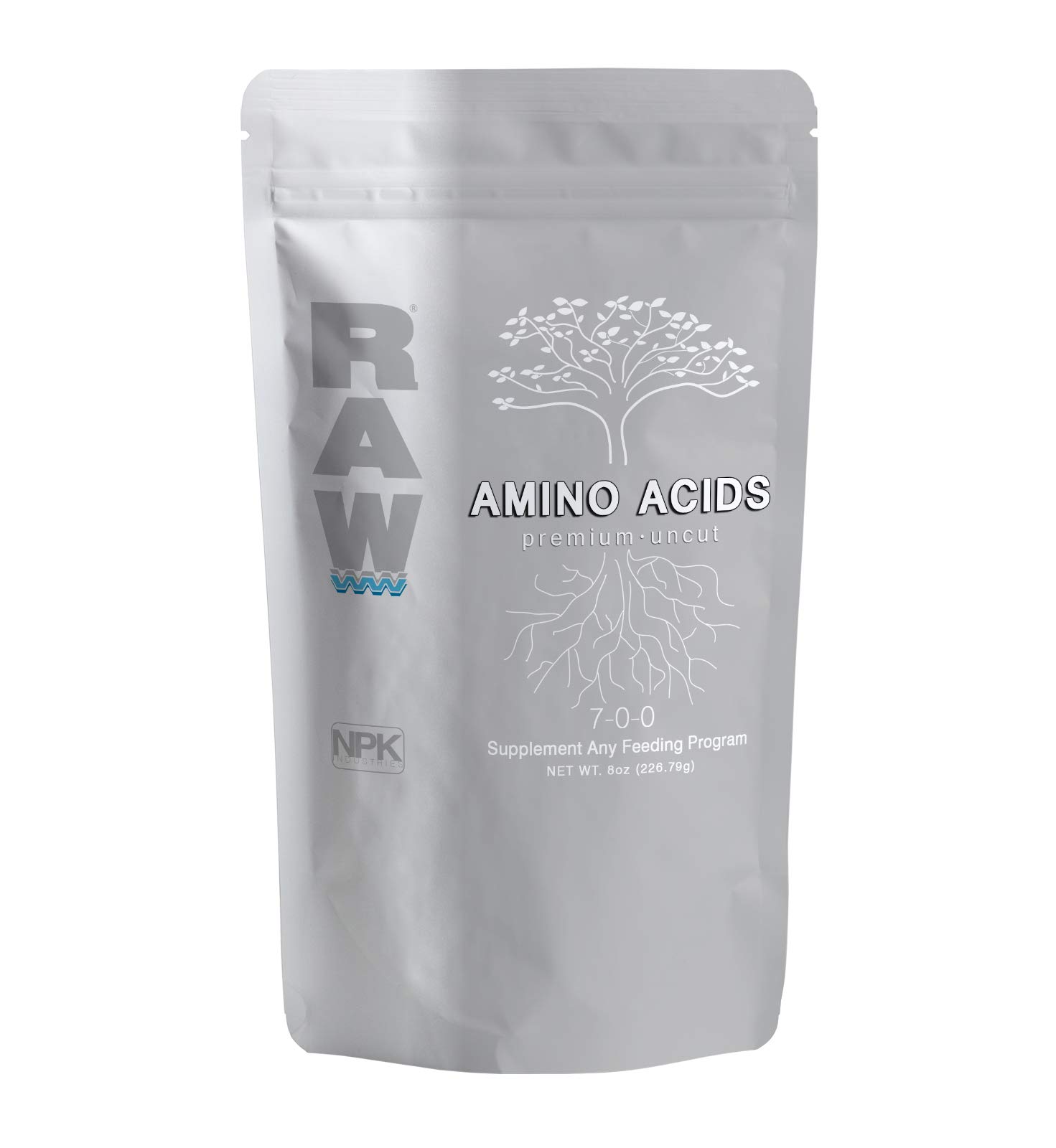 Premium RAW Amino Acids - Organic Plant Nutrient Supplement for Hydroponics, Soil & Foliar Feeding | Boosts Growth & Flowering