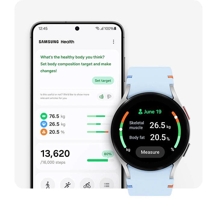 Samsung Galaxy Watch FE 40mm Smartwatch - Bluetooth, Fitness & Sleep Tracker, Heart Rate Monitor, Water Resistant - Perfect for Running, Swimming & Daily Activity Tracking