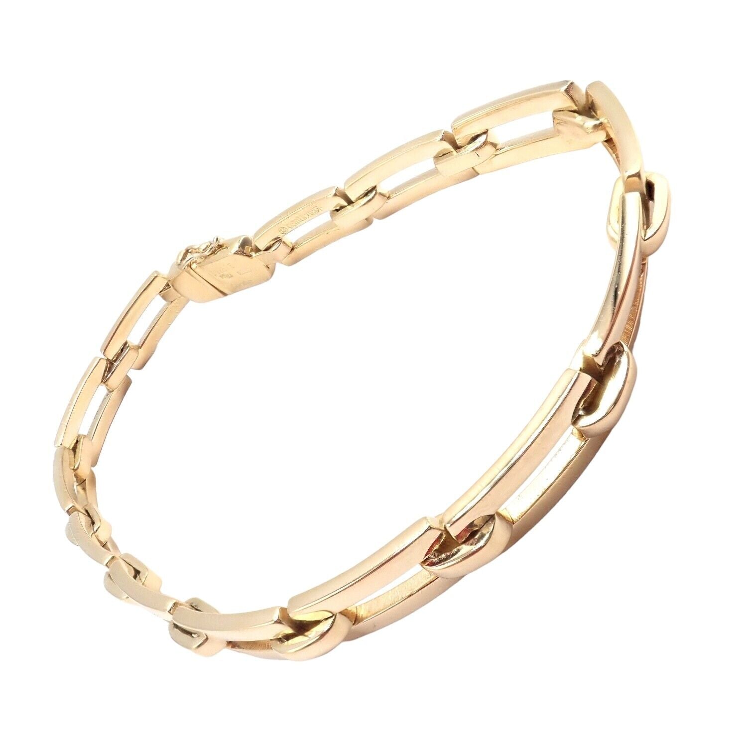 Authentic Cartier Vintage 18K Yellow Gold Link Bracelet 1993 - Luxury Jewelry for Women, Perfect for Parties, Weddings & Special Occasions