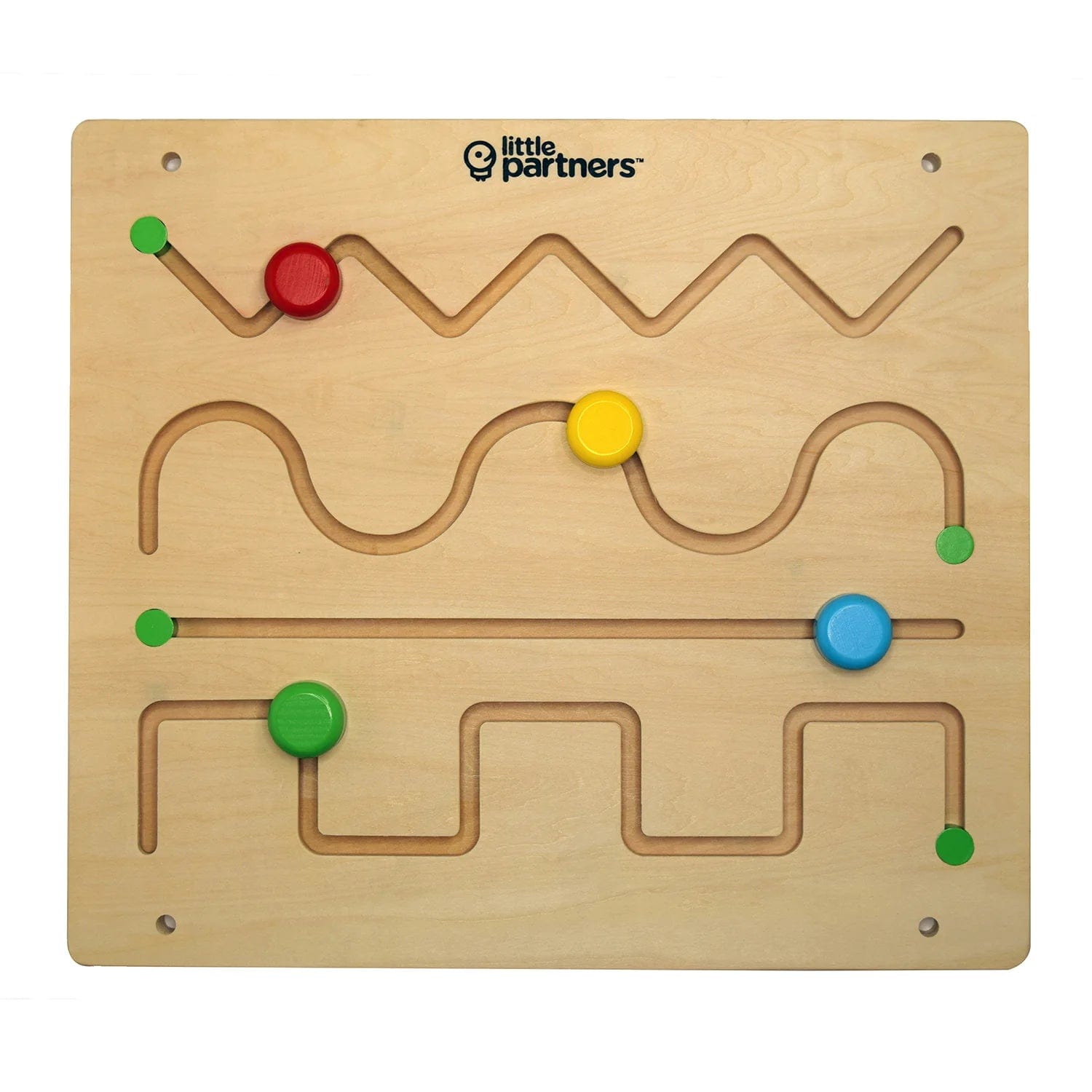 Little Partner Developmental Activity Boards - Montessori Sensory Toys for Toddlers & Kids - Perfect for Early Learning & Fine Motor Skills Development at Home or Classroom