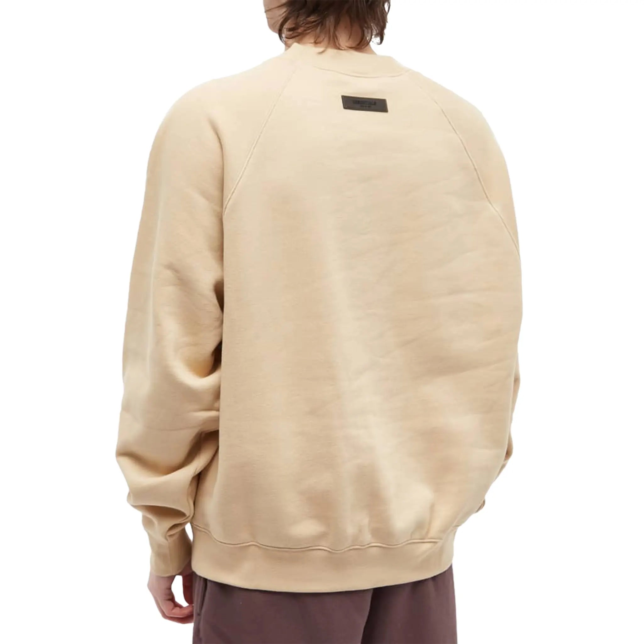 Fear Of God Essentials Sand Sweatshirt (SS23) - Oversized Fit Hoodie for Men | Streetwear Fashion | Perfect for Casual Wear & Gym Outfits