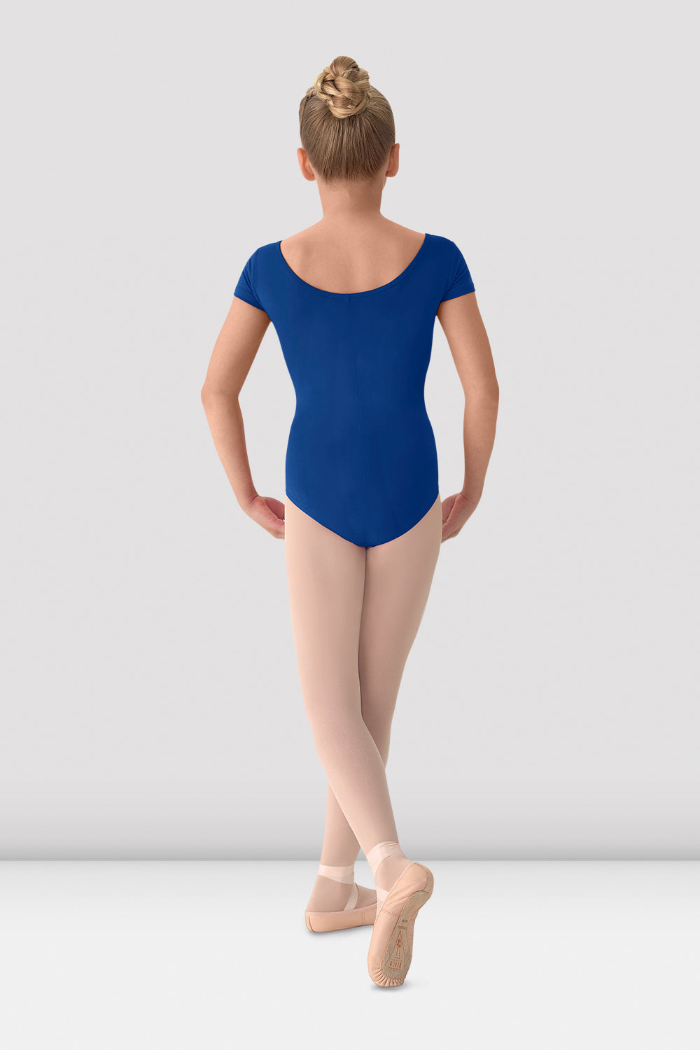 Girls Mirella Classic Short Sleeve Leotard - Ballet Dance Leotard for Kids, Toddler & Youth - Perfect for Ballet Class, Dance Practice & Recitals