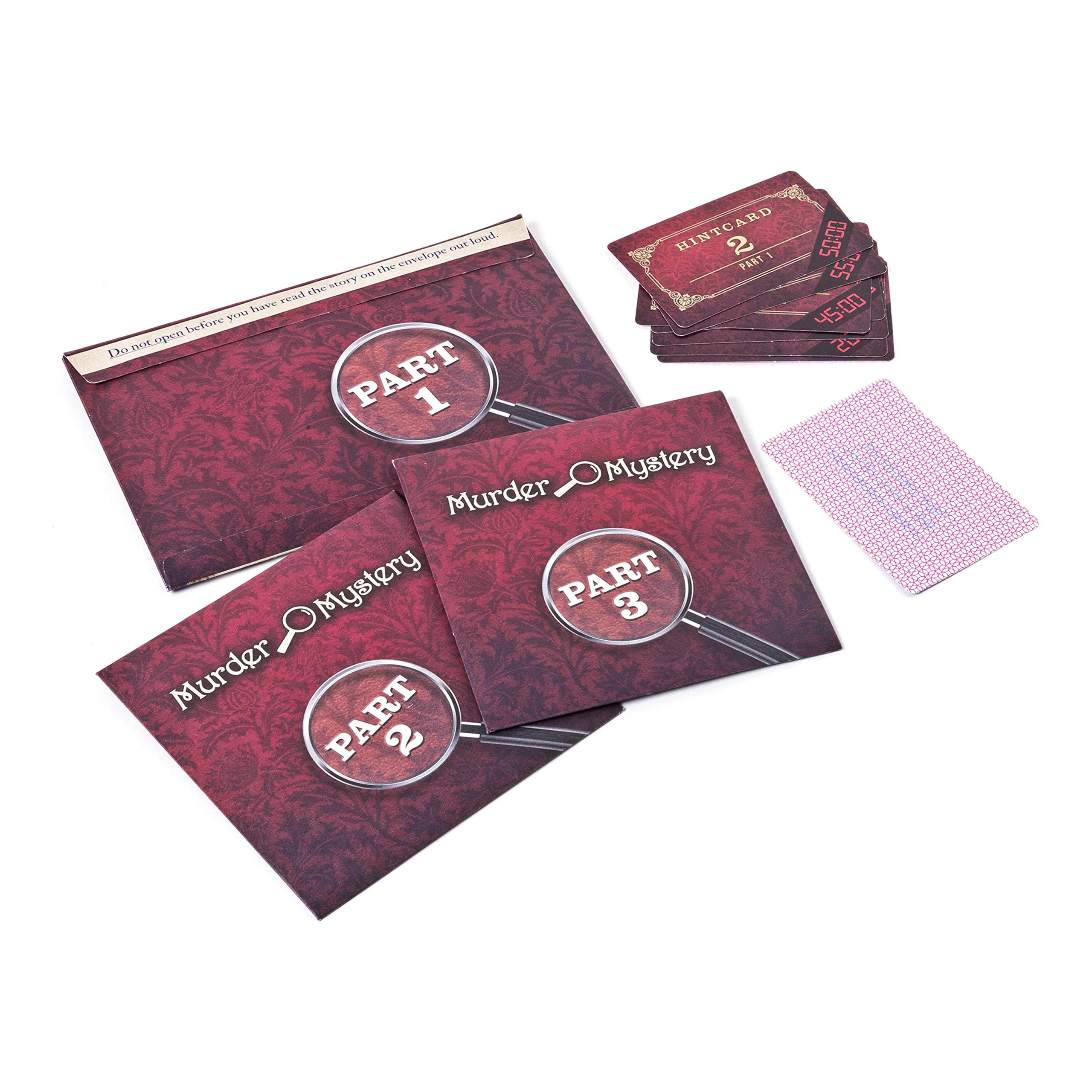 Spin Master Games - Escape Room Expansion Pack - Murder Mystery Game - Family Board Game for Adults & Teens - Perfect for Game Nights & Parties