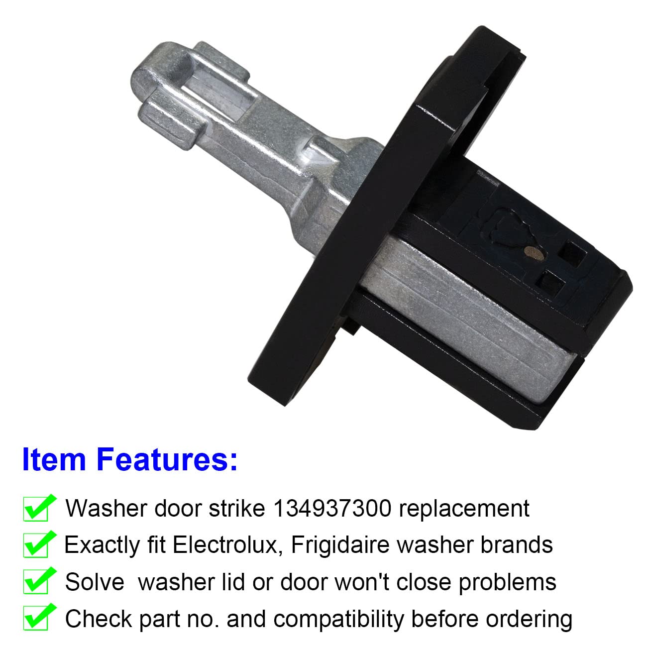 Electrolux Frigidaire Washer Door Lock Switch Replacement - Compatible with 1483065, AH2345126, AP4365553 - Perfect for DIY Appliance Repair & Laundry Room Maintenance