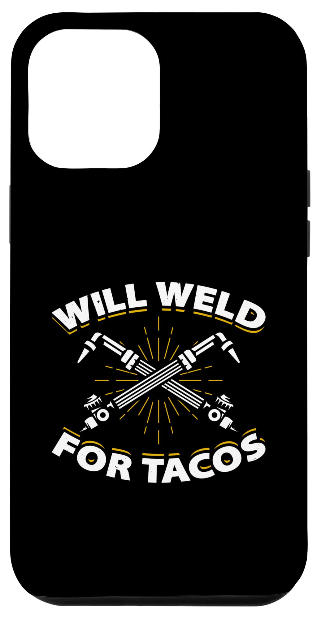iPhone 12 Pro Max Case for Welders - Durable Protective Phone Cover for Metal Workers & Welding Professionals | Perfect for Workshop, Construction & Industrial Use