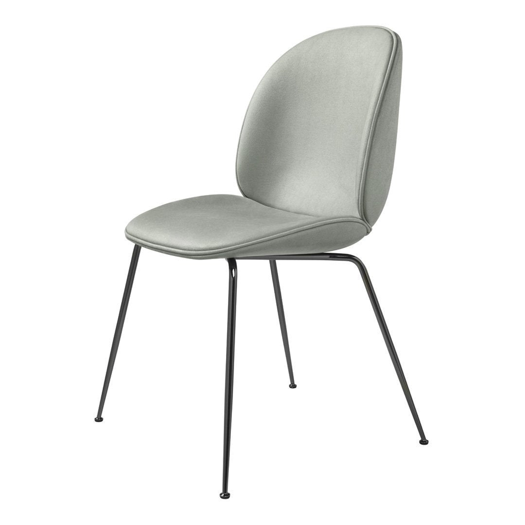 Stylish Beetle Dining Chair with Conic Base - Fully Upholstered Modern Seating for Kitchen, Dining Room & Office