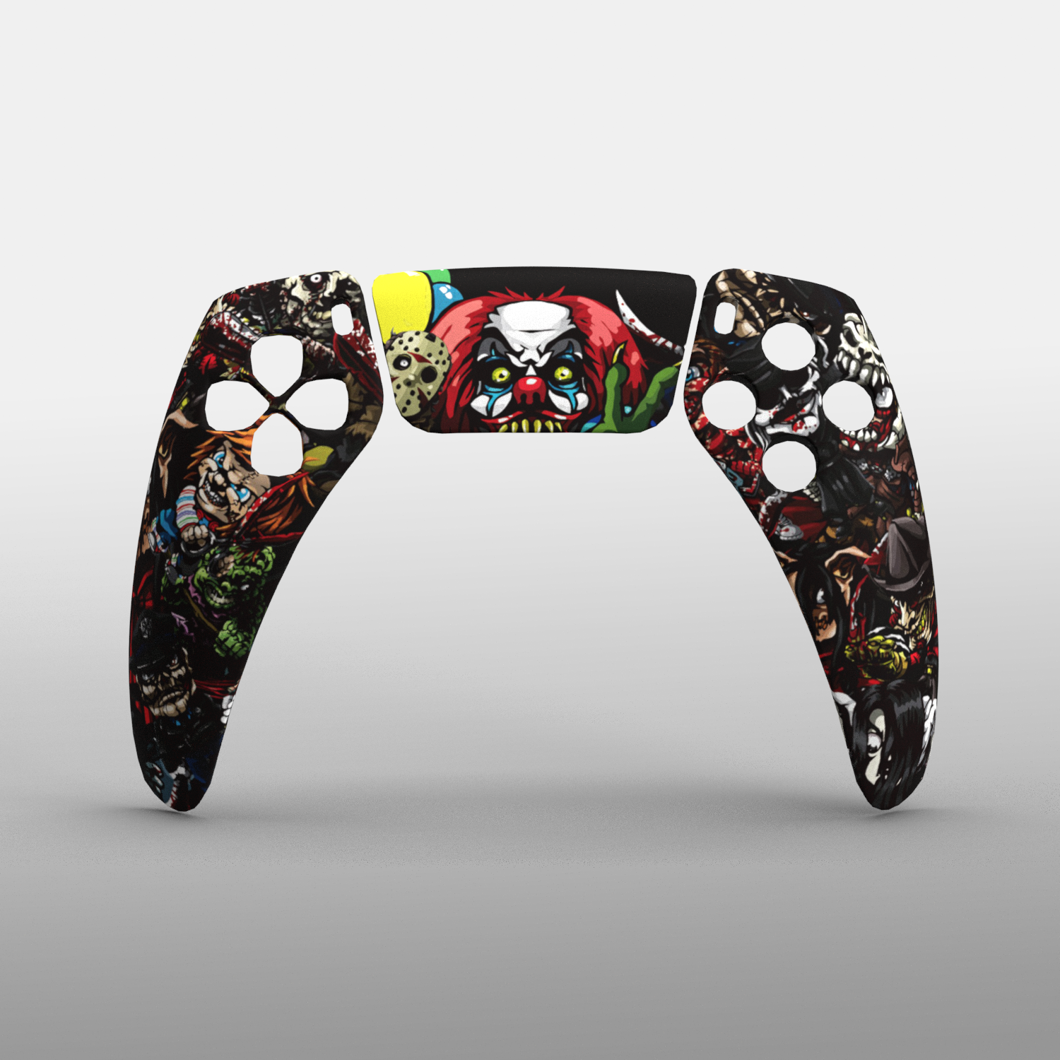 Custom Hydro Dipped PS5 Faceplate Cover - Unique Design for PlayStation 5 Console - Gaming Room Decor & Collector's Item