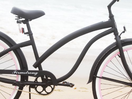 Firmstrong Bella Fashionista Beach Cruiser Bicycle for Women - Comfortable 7-Speed Commuter Bike with Classic Retro Design - Perfect for Beach Rides, City Cruising & Leisure Cycling