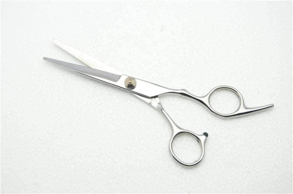 Professional Barber Scissors Set - 14cm Stainless Steel Hair Cutting & Thinning Scissors for Salon & Home Use - Pink Hairdressing Shears for Precision Styling & Hair Trimming