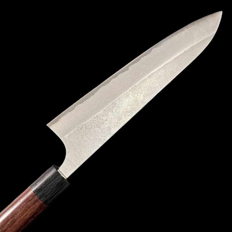 Premium Yoshimi Kato Aogami Super Nashiji 240mm Gyuto Japanese Chef Knife with Rosewood Handle - Perfect for Sushi, Meat Cutting & Professional Kitchen Use