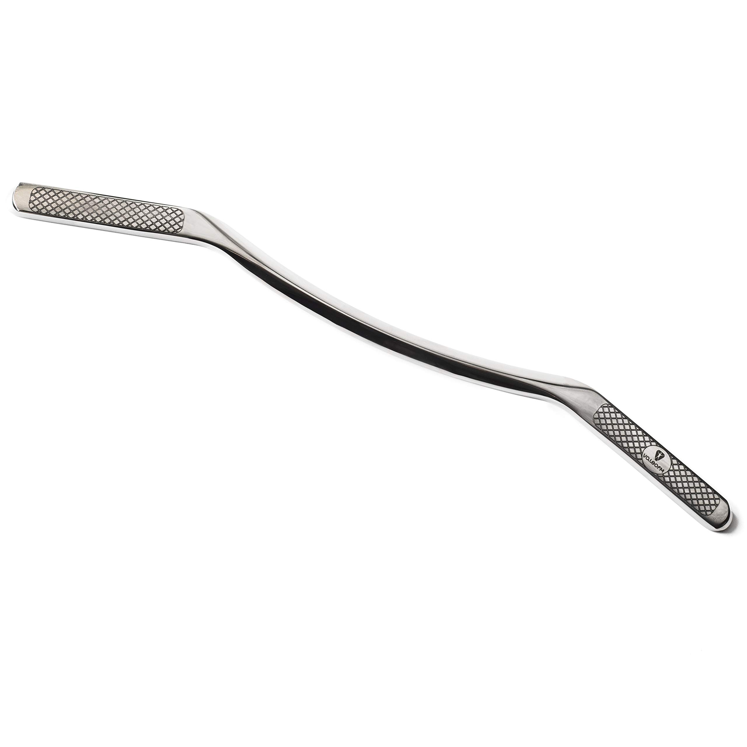 Professional IASTM Muscle Scraper Tool - Stainless Steel Gua Sha Massager for Myofascial Release & Soft Tissue Mobilization - Handlebar Design for Deep Tissue Therapy - Perfect for Athletes, Physical Therapy & Pain Relief at Home/Gym
