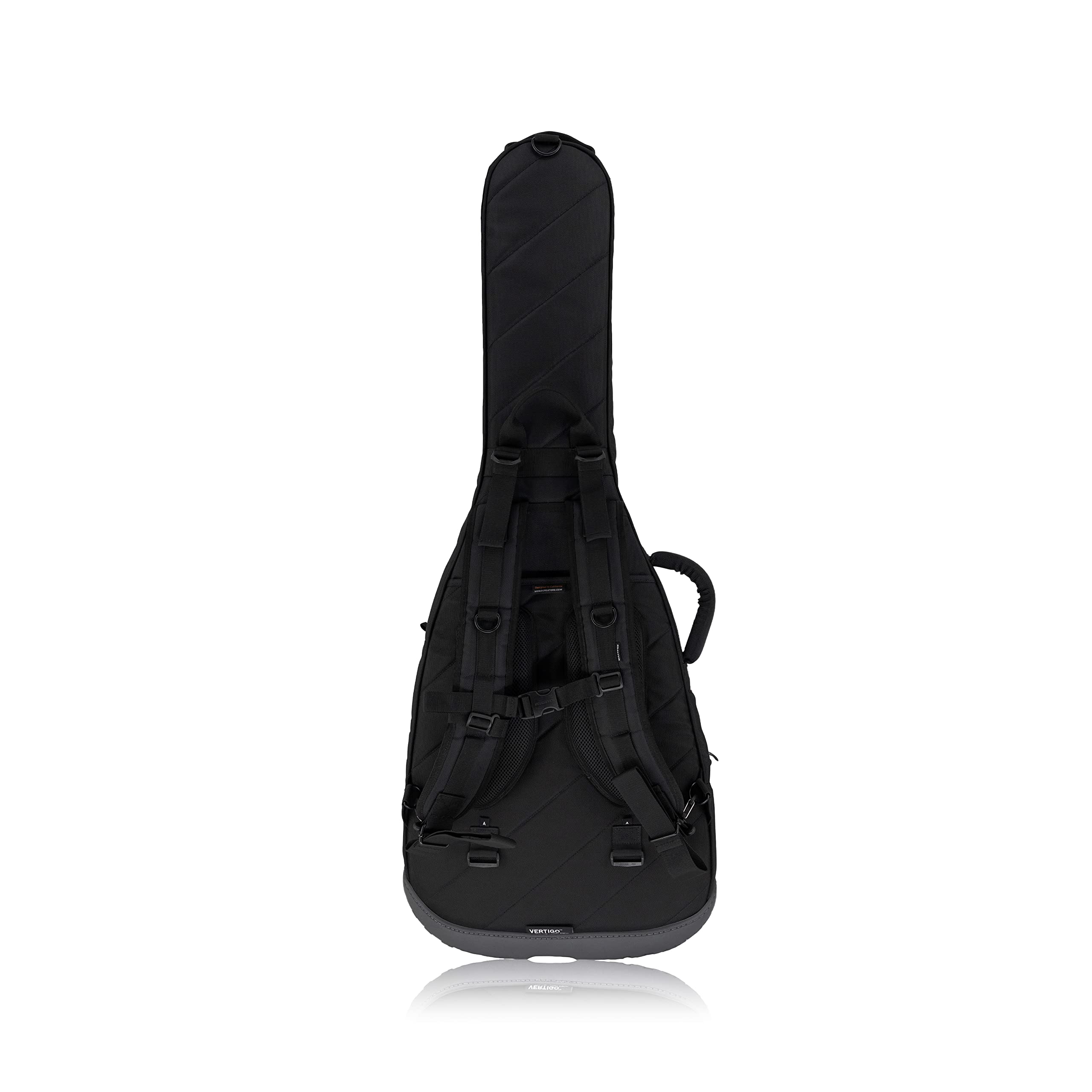 Vertigo Ultra Electric Guitar Bag - Heavy Duty Padded Case for Electric Guitars, Black (M80-VEG-ULT-BLK) - Perfect for Gigging Musicians & Travel Protection