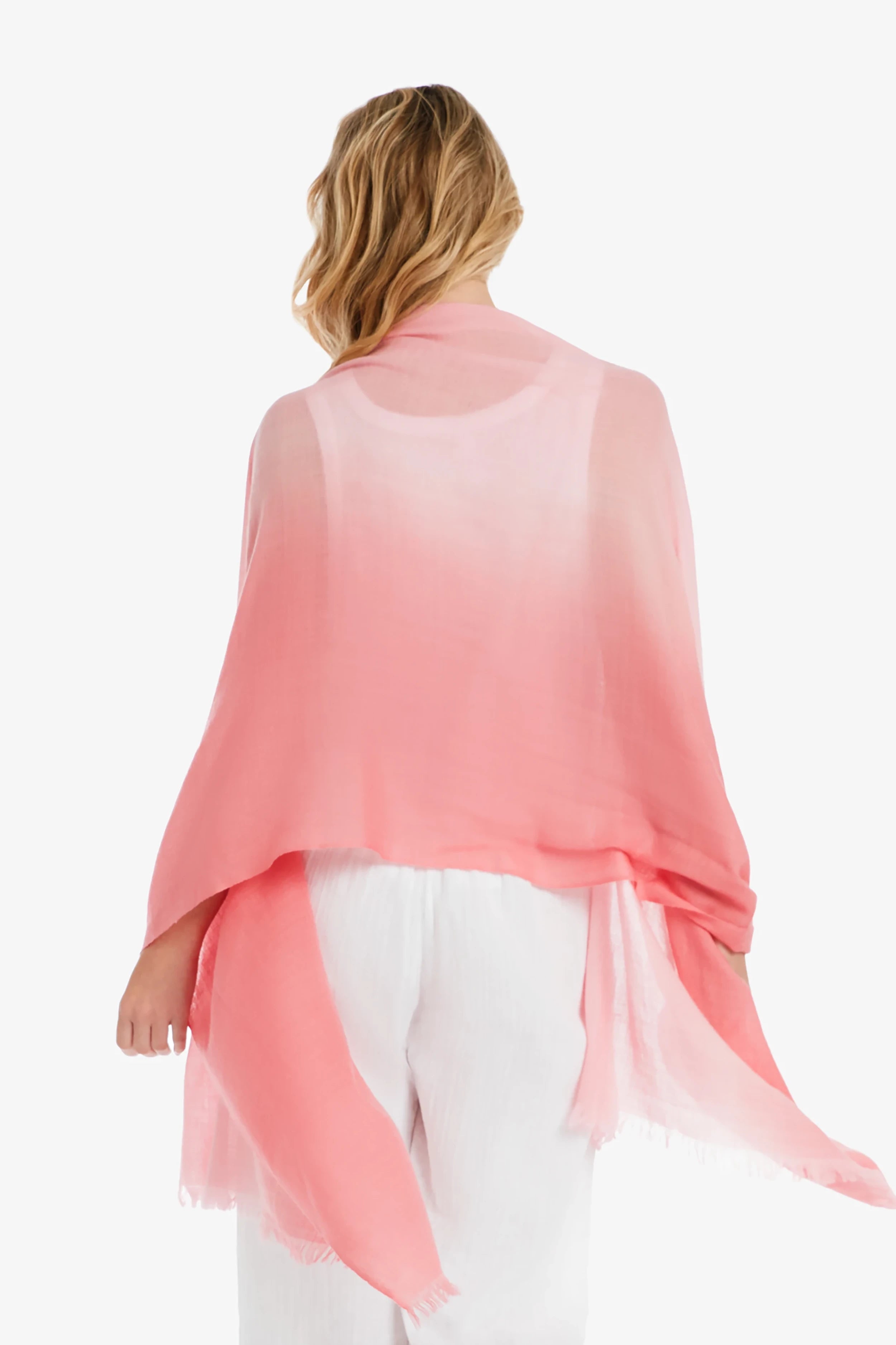 Essential Wrap Scarf - Soft Petal Pink Shawl for Women | Perfect for Fall, Winter & Everyday Outfits