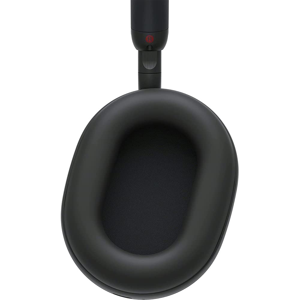 Sony WH-1000XM5 Wireless Noise Cancelling Headphones - Industry Leading Bluetooth Over-Ear Headset with Mic, Black (Renewed) | Bundle with 2-Year CPS Protection Plan | Perfect for Travel, Work & Music Lovers