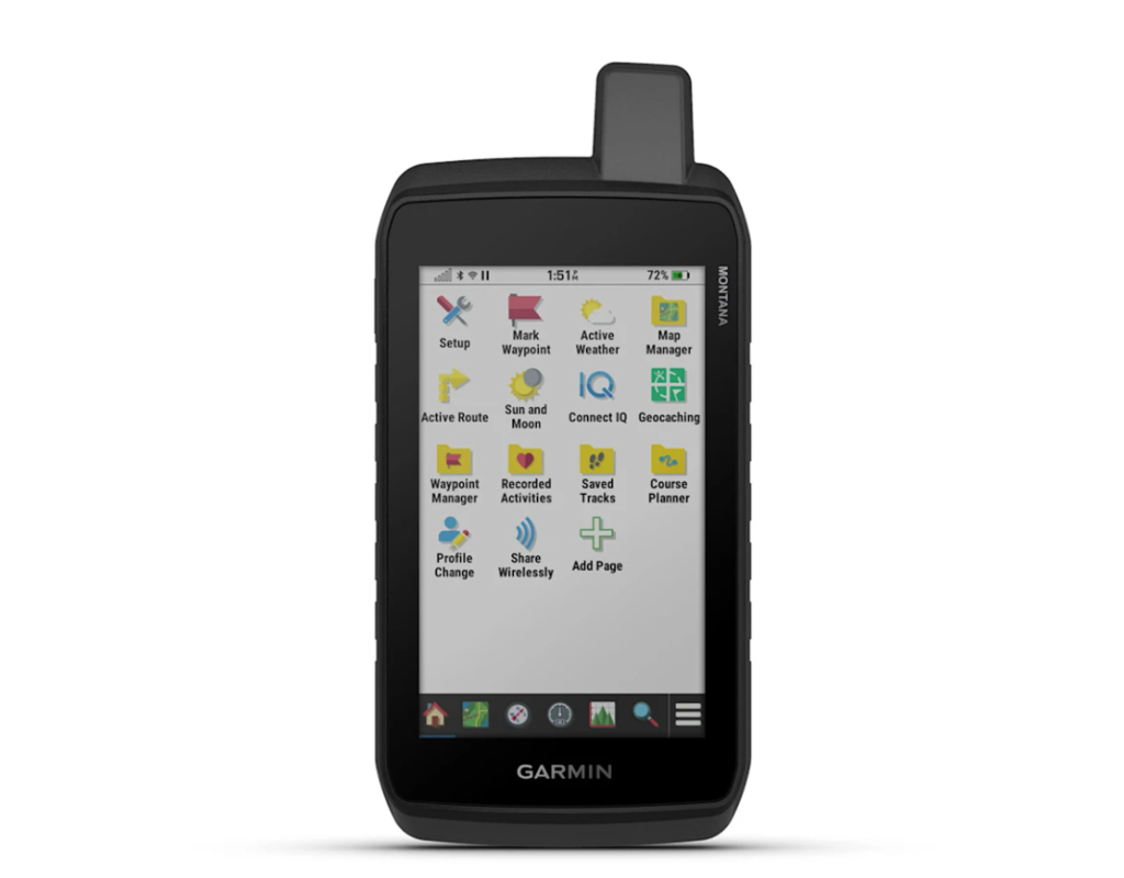 Garmin Montana® 710 GPS Handheld Navigator - Hiking, Camping & Outdoor Adventure with Preloaded TopoActive Maps | Perfect for Off-Road Navigation & Geocaching