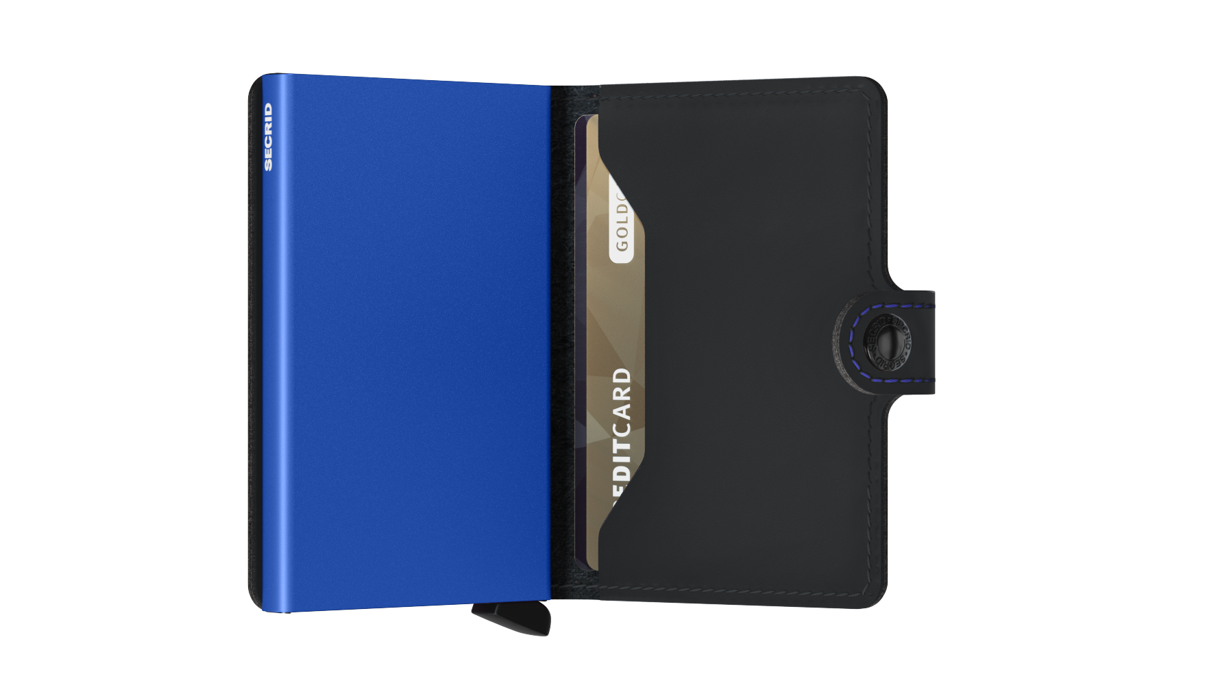 SECRID Miniwallet Matte - Slim RFID Blocking Leather Wallet for Men & Women | Perfect for Travel, Business & Everyday Use