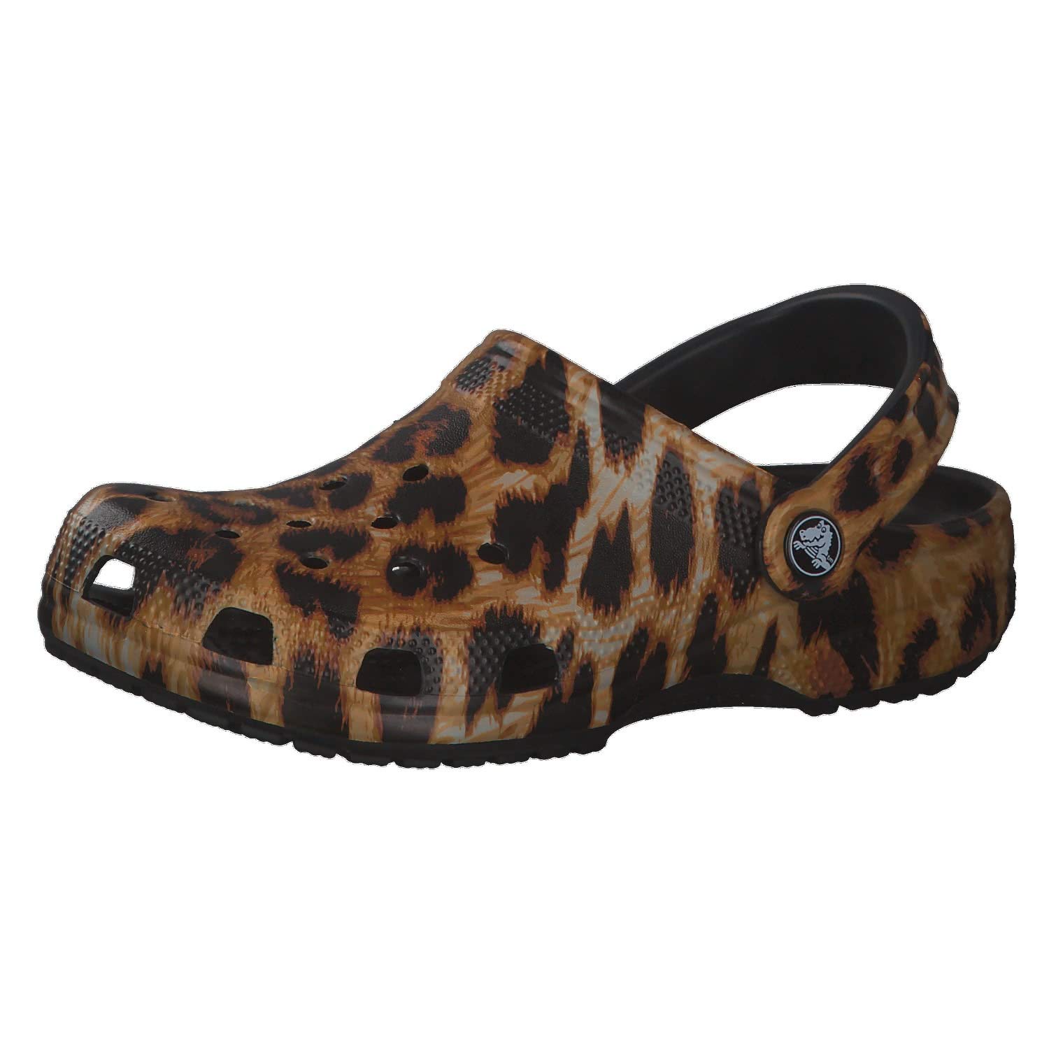 Crocs Unisex-Adult Classic Animal Print Clogs - Zebra & Leopard Comfortable Slip-On Shoes for Men & Women | Perfect for Casual Wear, Gardening, Beach & Indoor Use