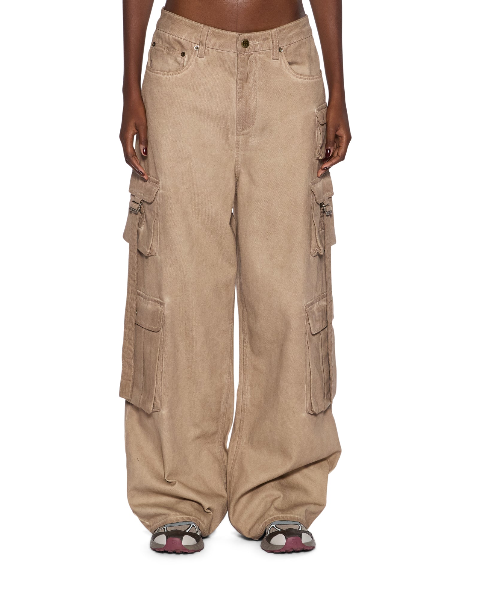 KSUPER CARGO TERRA - Heavy Duty Cargo Pants for Men & Women | Durable Work Pants for Outdoor, Hiking & Construction | Water-Resistant & Comfortable Fit