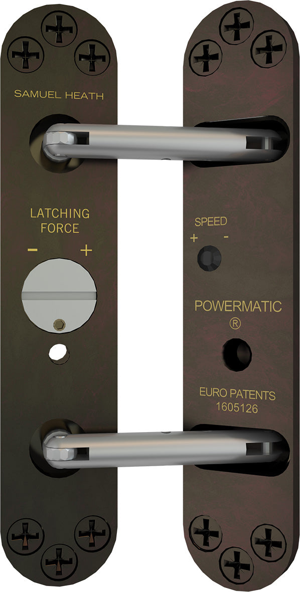 Perko R104 Heavy Duty Power Door Closer - Commercial Grade Automatic Door Closer for Schools, Offices & Hospitals (ADA Compliant) - Perfect for High Traffic Areas & Security Doors