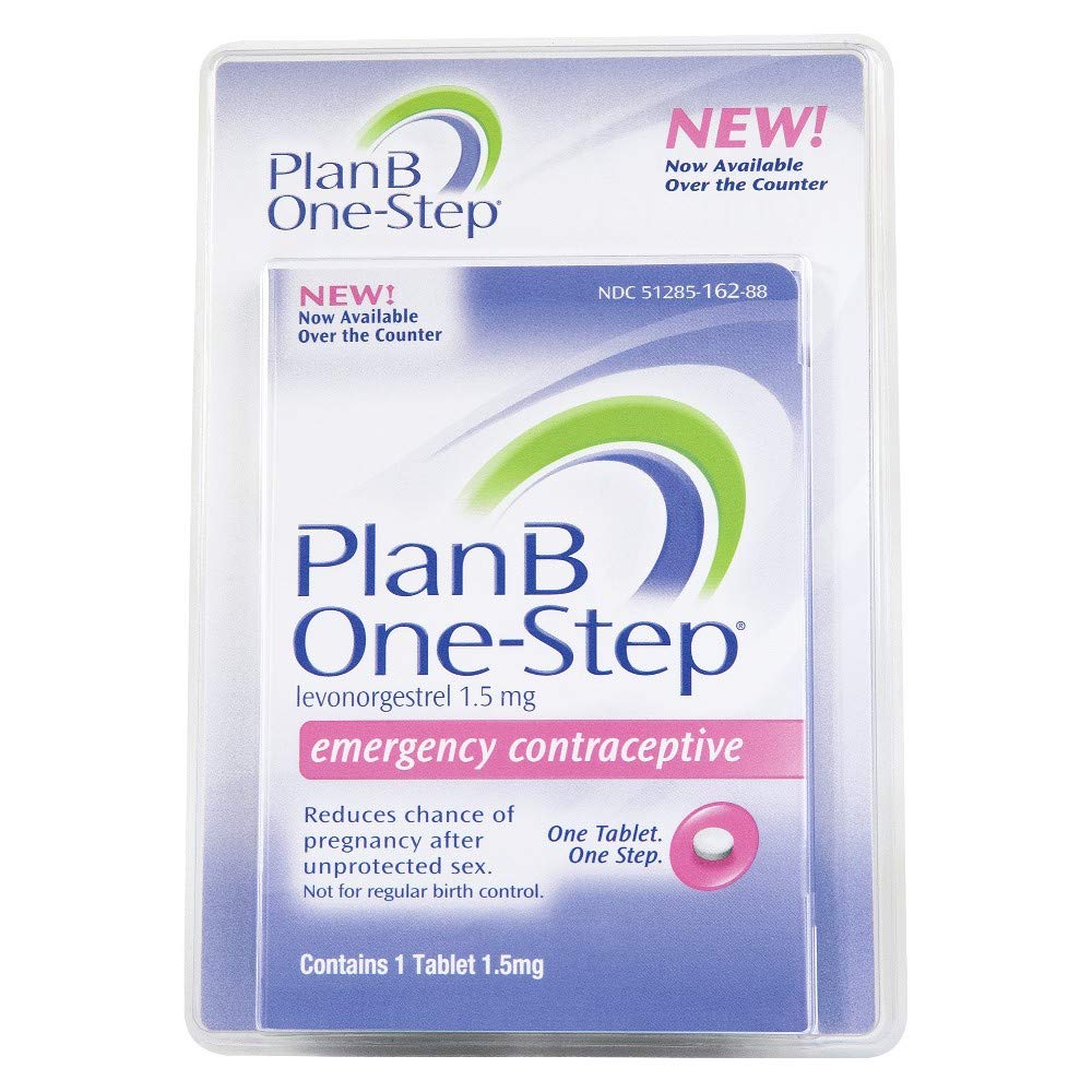 Plan B One-Step Emergency Contraceptive Tablet - Morning After Pill (2 Pack) | Fast-Acting Pregnancy Prevention for Unprotected Sex & Birth Control Failure | Emergency Use Only