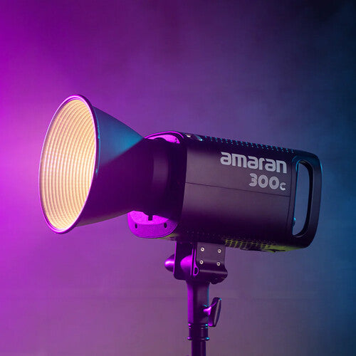 Aputure Amaran 300C RGB LED Monolight - Professional Studio Lighting for Photography & Videography - Perfect for YouTube, TikTok, and Live Streaming