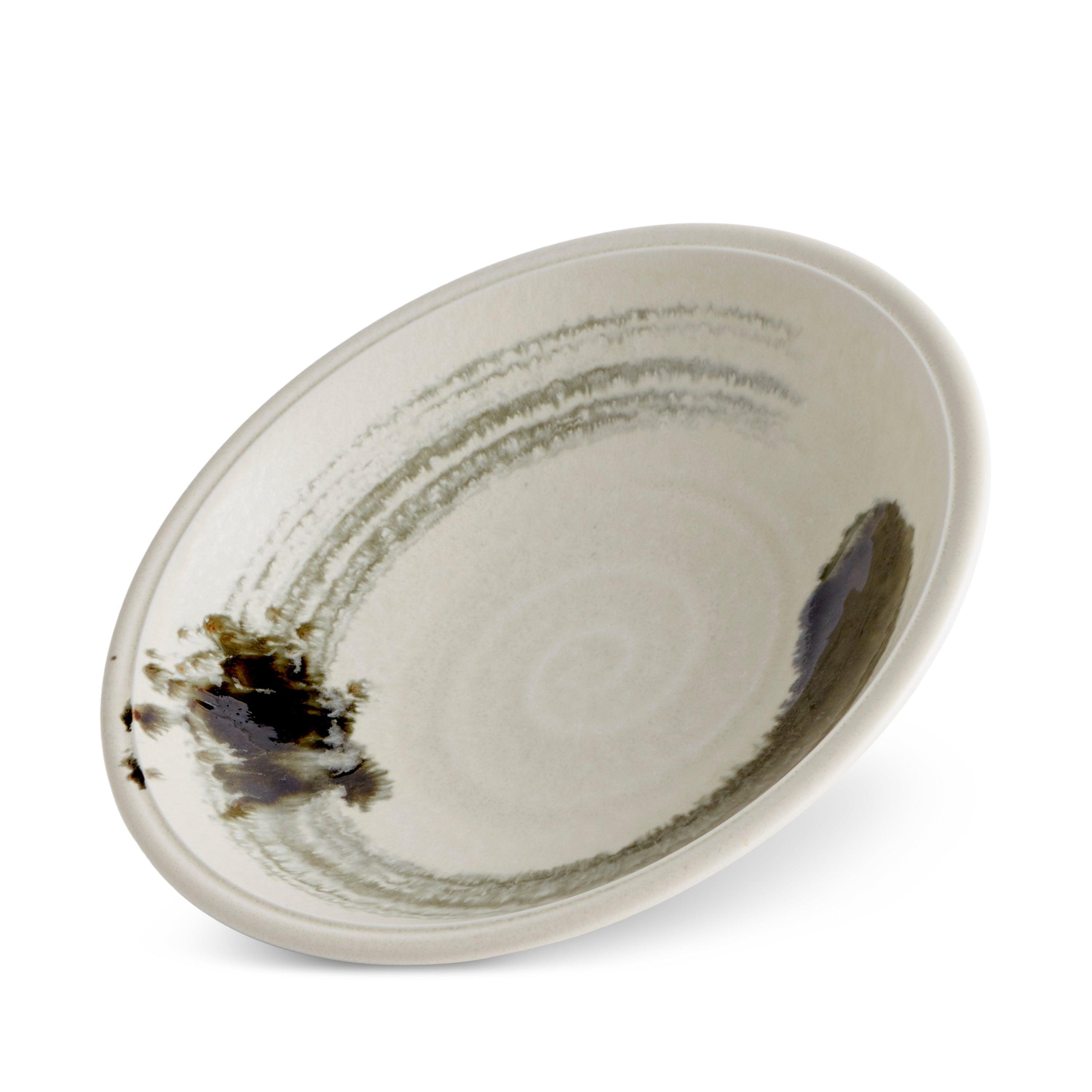 Premium Sumi Brush Bowl - Large Ceramic Ink Stone Dish for Japanese Calligraphy & Sumi-e Painting - Perfect for Artists, Beginners & Zen Meditation Practice
