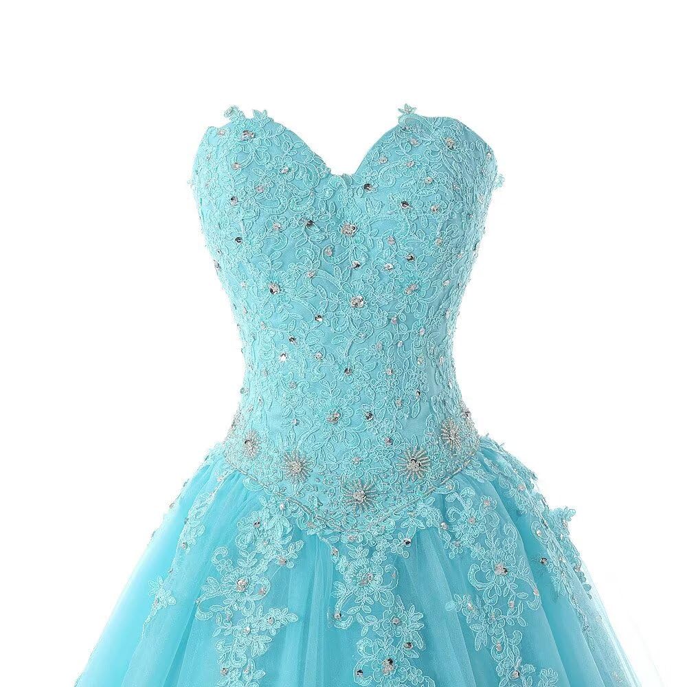 Elegant Silver Beaded Ball Gown for Women - Crystal Sequins Quinceañera & Prom Long Dress (Gold Size 12) | Perfect for Formal Dances, Sweet 16 Parties & Special Occasions