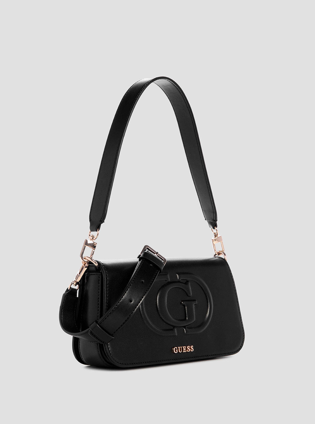 Eco-Friendly Black Mietta Shoulder Bag for Women - Stylish Vegan Leather Crossbody Purse for Work, Travel & Everyday Use