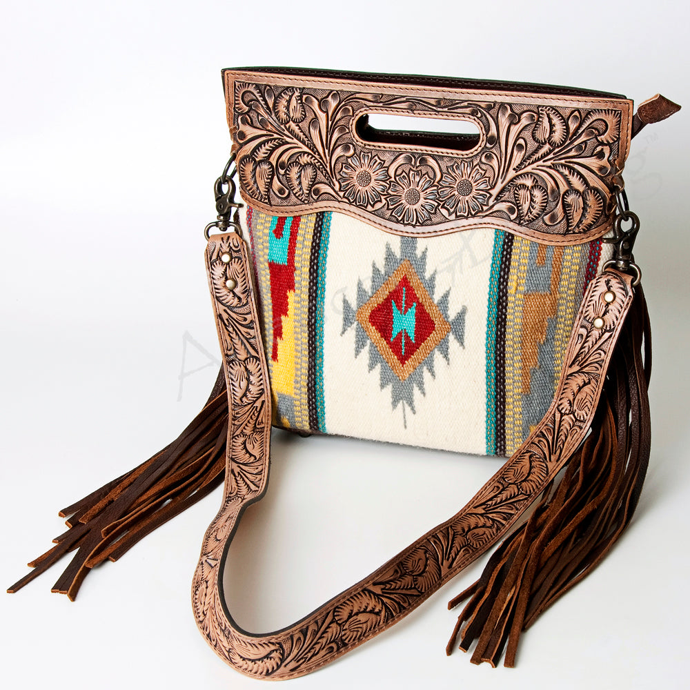Diamond Off White Saddle Blanket
