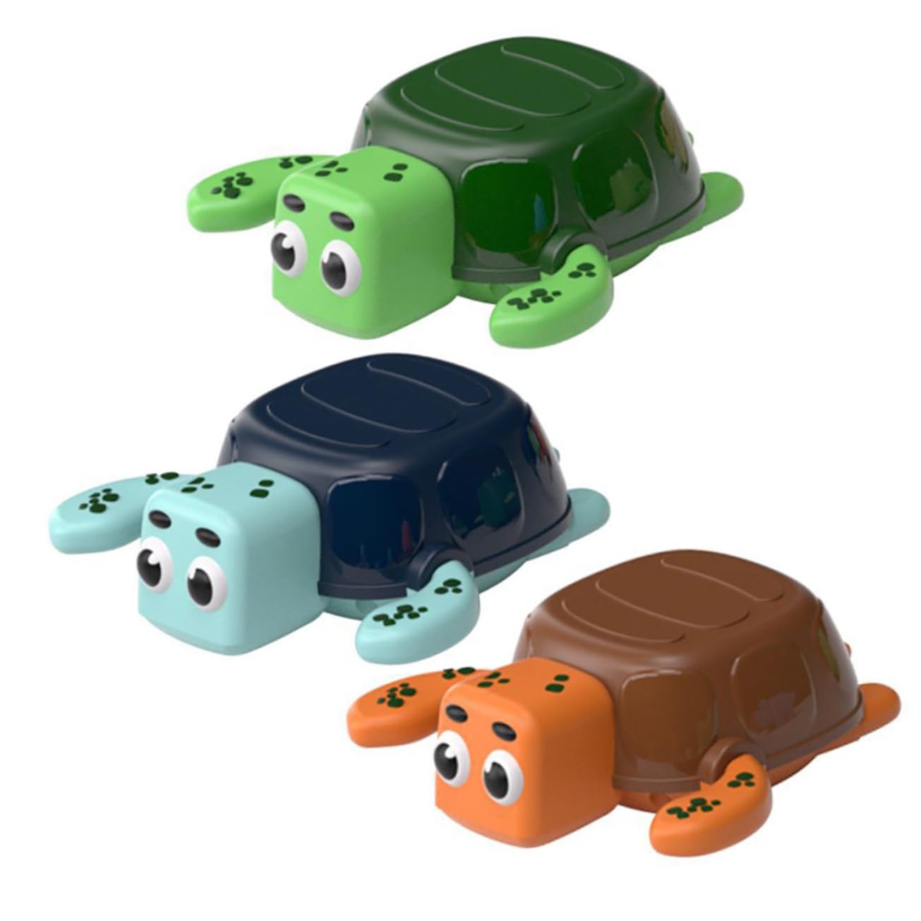 UPKOCH 3-Piece Kids Bath Toys Set - Fun Water Play Bathtub Toys for Toddlers & Babies - BPA-Free Plastic Floating Toys for Bathtime, Pool & Beach Play