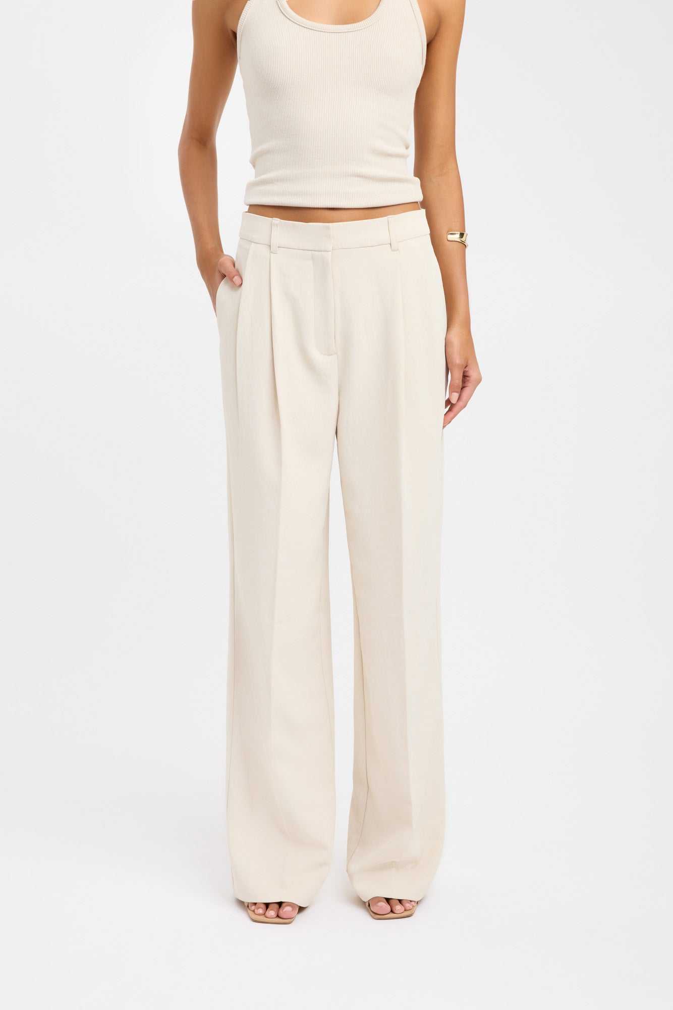 Opal Adjustable Waist Women's Pants - Stretchy Comfort Fit for Work, Travel & Everyday Wear