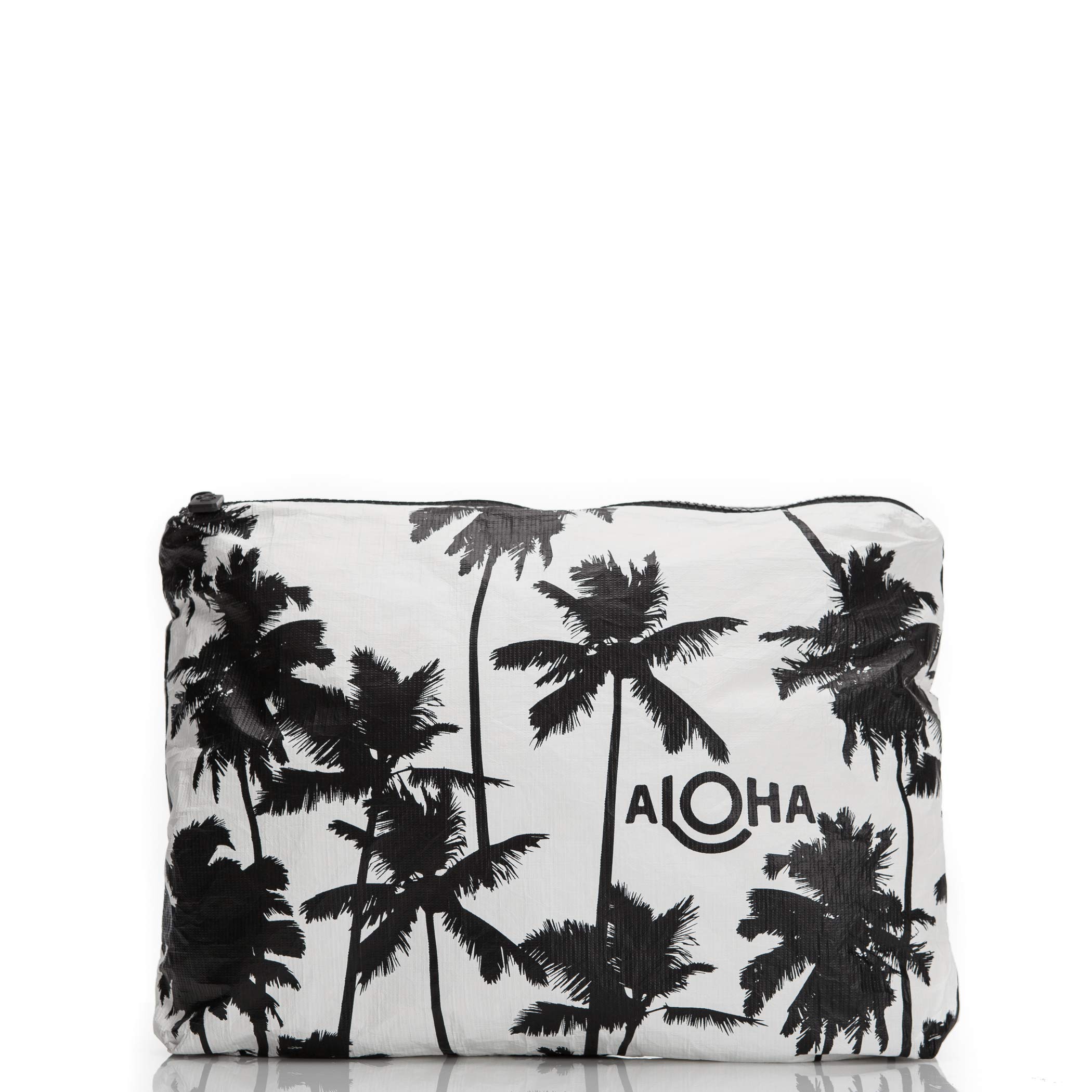 ALOHA Collection Mid Pouch - Lightweight Water-Resistant Travel Organizer for Makeup, Toiletries & Gym Essentials | Compact Foldable Design for Beach, Pool & Daily Use | Easy-Clean Durable Material (11