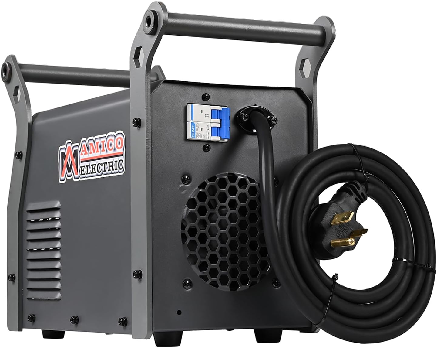 Amico ARC 220 Amp Professional Digital Stick Arc Lift TIG Welder - 100V-250V Dual Voltage with 80% Duty Cycle - Ideal for Home DIY, Metal Fabrication & Automotive Repair