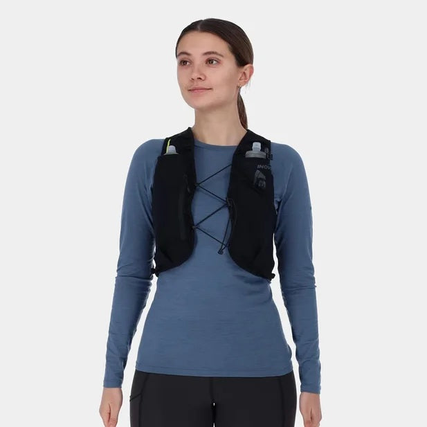INOV8 Racepac 8 Hydration Running Vest - Lightweight Breathable Marathon Trail Running Gear for Men & Women - Perfect for Hiking, Cycling & Outdoor Adventures