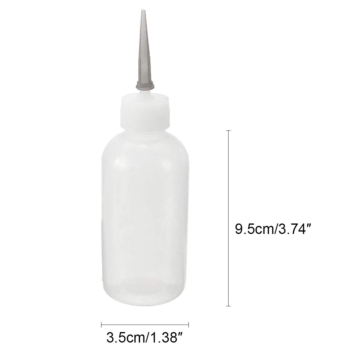 ECYC 5-Piece Jam Painting Squeeze Bottles with Precision Nozzles - 1.8 oz Baking & Pastry Decorating Tools for Cake Icing, Cookie Decorating, and DIY Art Projects