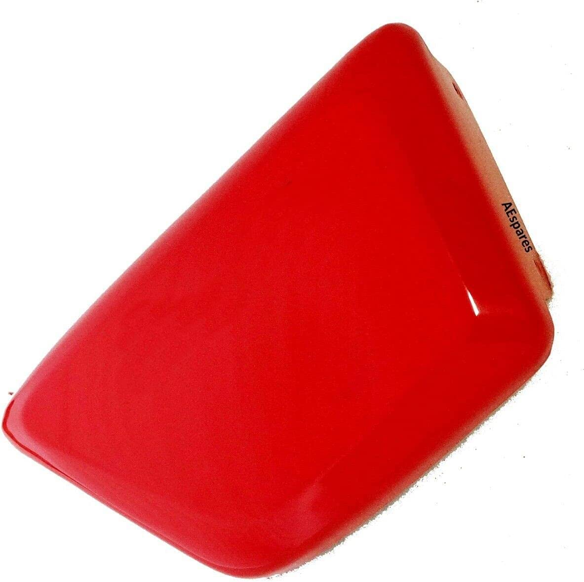 Norton Commando Fastback 750 Compatible Tool Box Oil Tank Side Panel - Red Paint Replacement Part for Motorcycle Restoration & Custom Builds