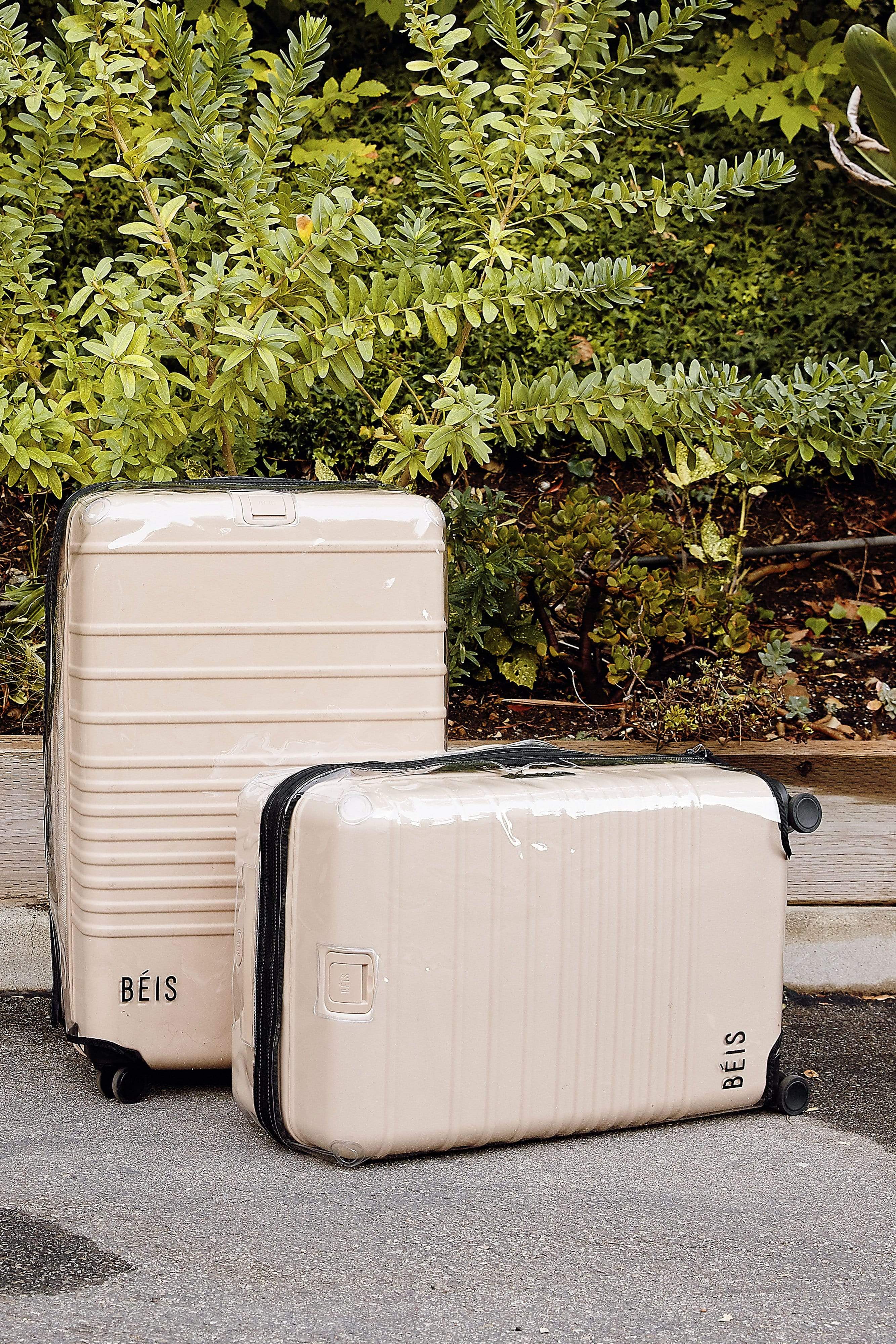 Large Check-In Luggage Cover - Durable Waterproof Suitcase Protector for Travel | Perfect for Airplane, Train & Bus Trips
