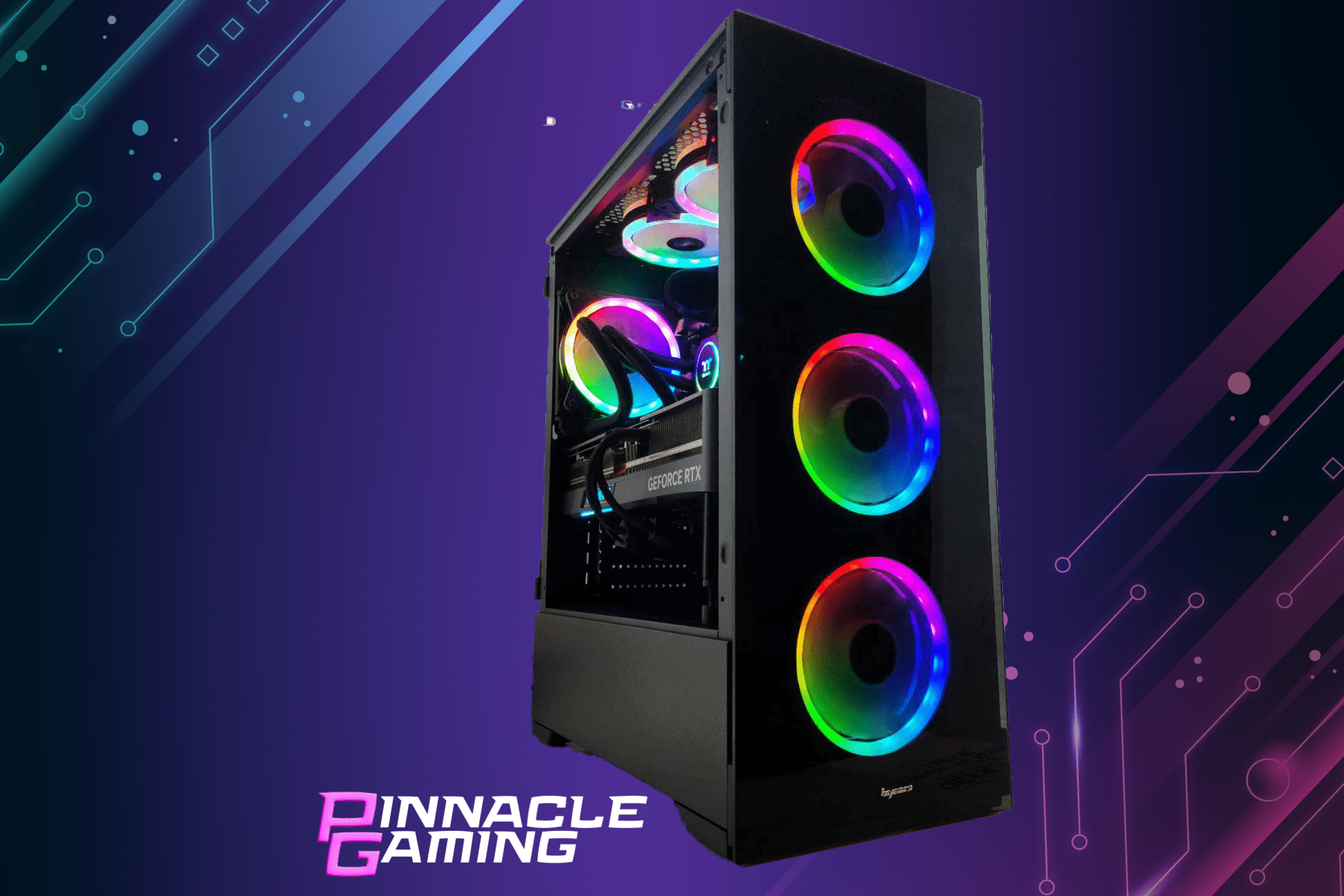 Custom Gaming PC Desktop - AMD Ryzen 9, RX 9070 XT GPU, 16GB VRAM, 1TB SSD, 64GB DDR5 RAM - Ultimate 4K Gaming & Streaming Setup for Esports & Content Creation