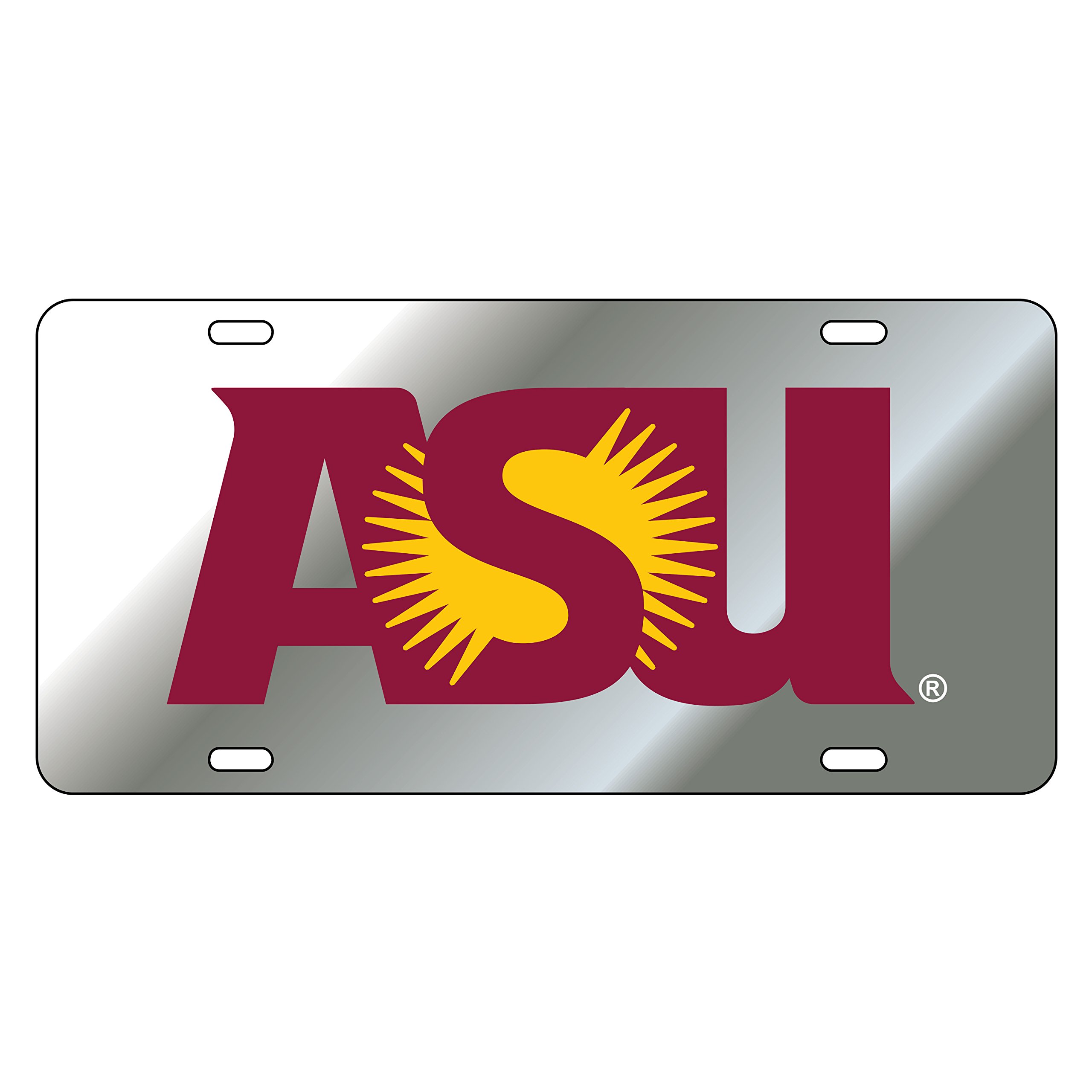 Official Arizona State University (ASU) Acrylic License Plate - NCAA Licensed - Perfect for Tailgating, Dorm Decor & Alumni Gifts