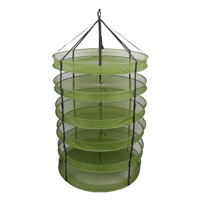 Grow1 Dry Net with Clip-On Levels Drying Rack - Perfect for Indoor Herb Gardens, Hydroponics, and Plant Propagation