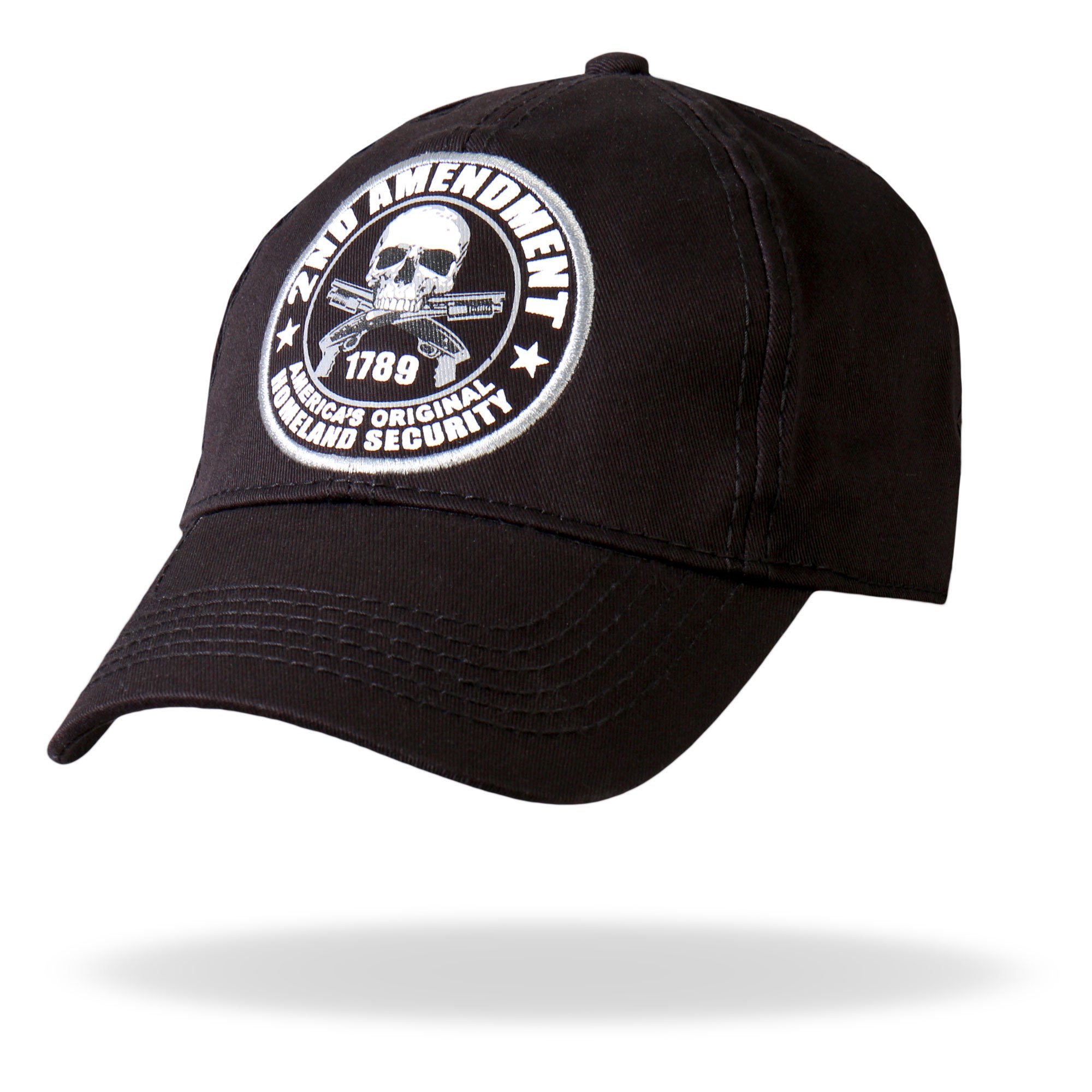 Hot Leathers Ball Cap - Premium Leather Baseball Hat for Men & Women - Perfect for Outdoor Sports, Casual Wear & Fashion Accessories