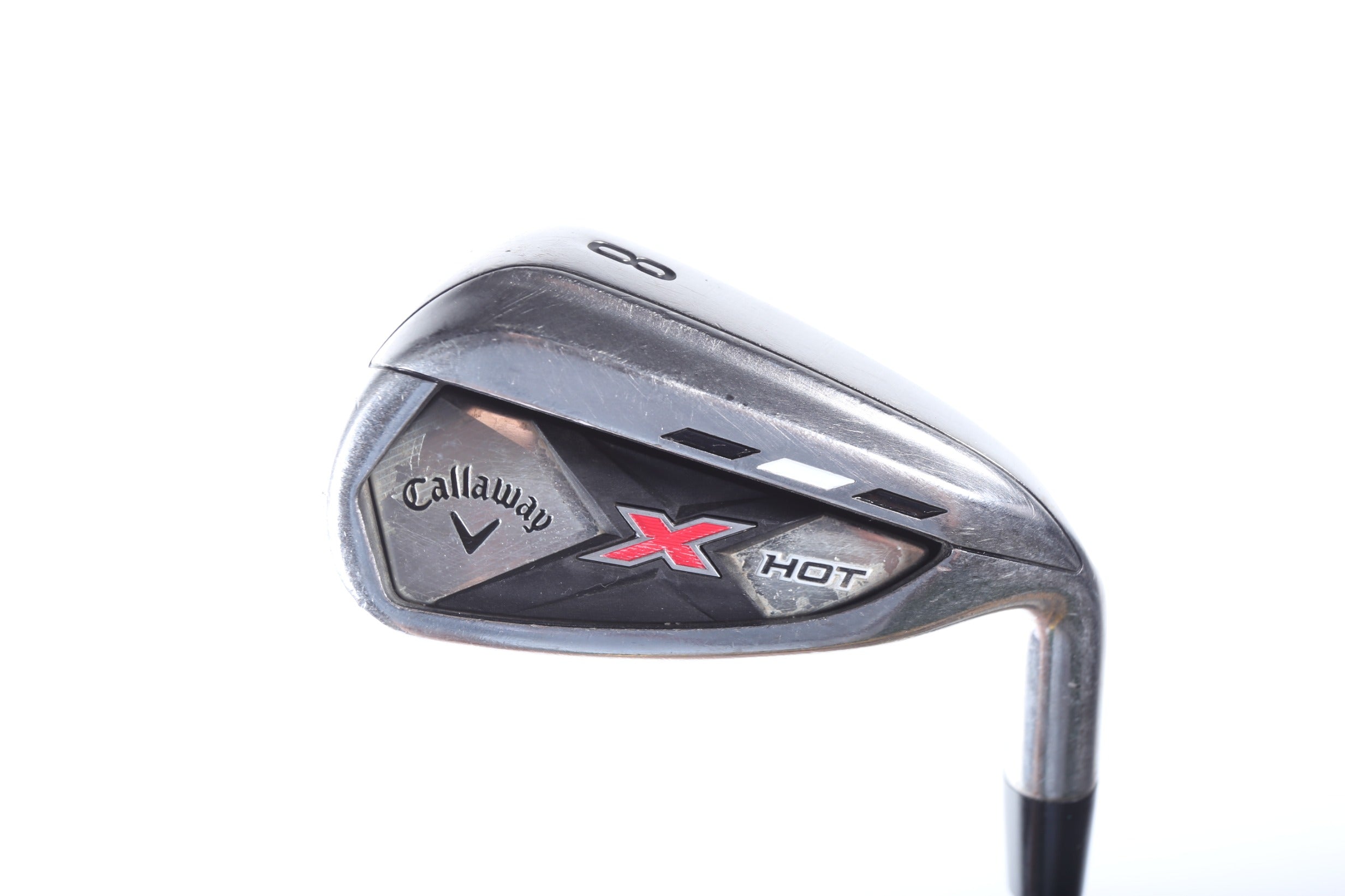 Used Callaway X Hot Single 8 Iron Right Handed Stiff Flex Golf Club - Perfect for Practice & Game Improvement on the Course
