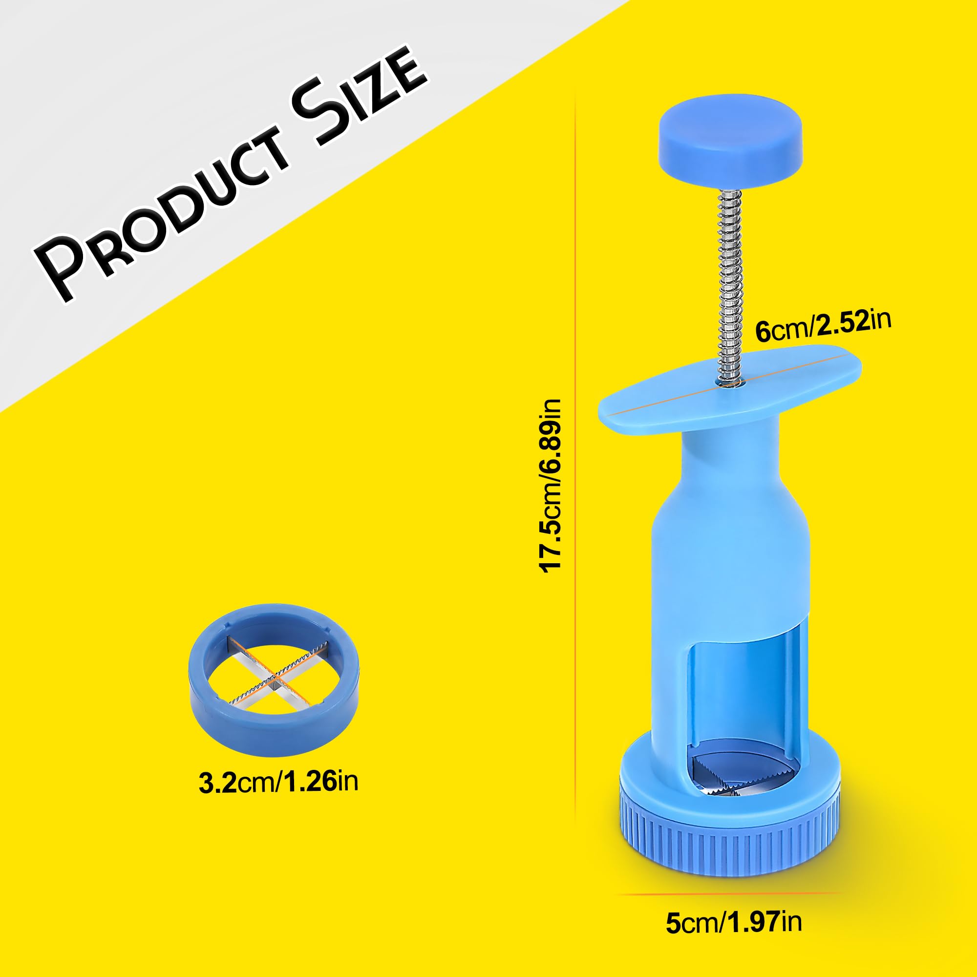 Safe BPA-Free Grape Cutter & Slicer for Toddlers - Easy Quartering Tool for Grapes, Cherry Tomatoes & Small Fruits - Perfect for Baby Food Prep, Snack Time & Lunch Boxes