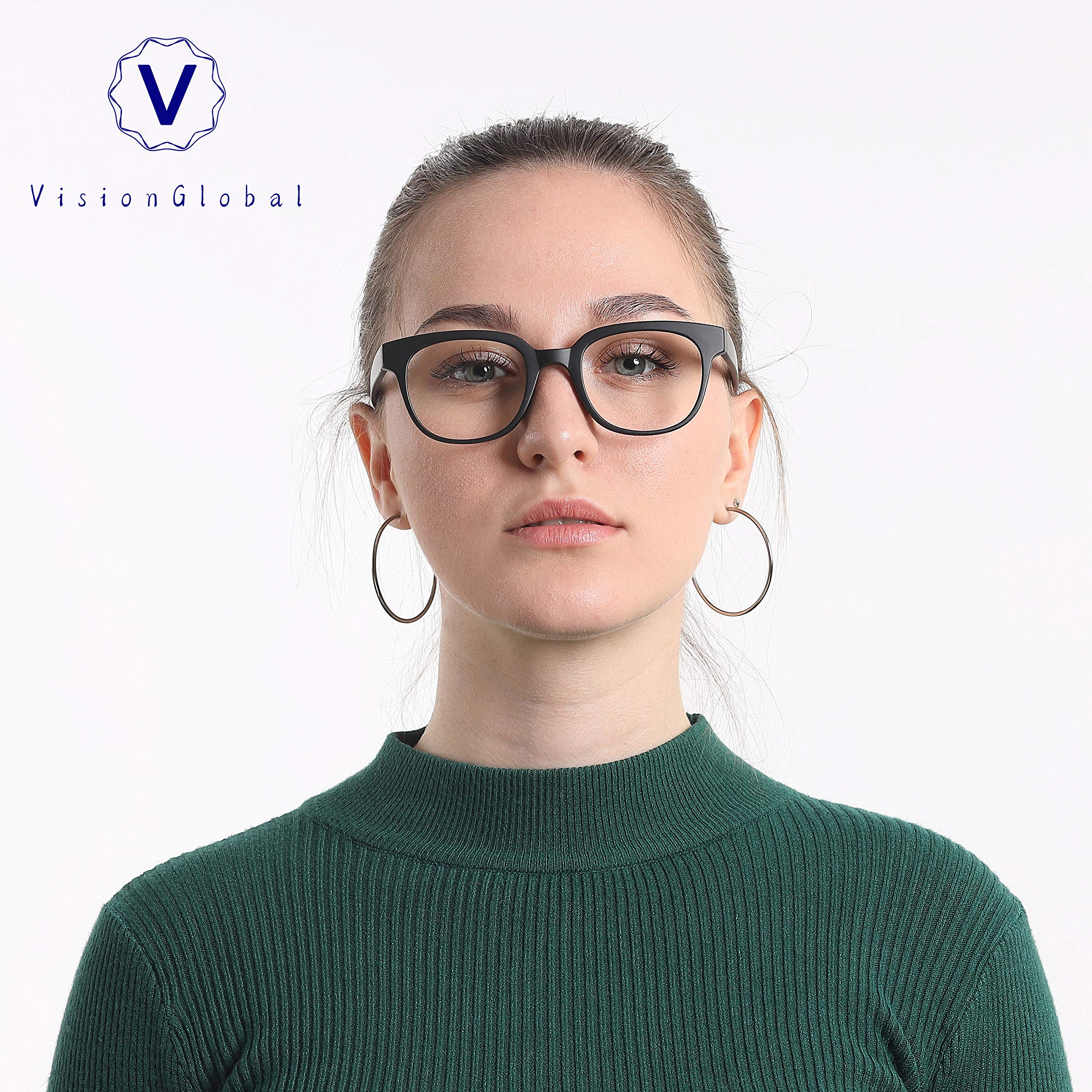 Blue Light Blocking Glasses for Women & Men - Anti Glare Computer Reading Glasses | Reduce Eye Strain for Office Work, Gaming & Screen Time