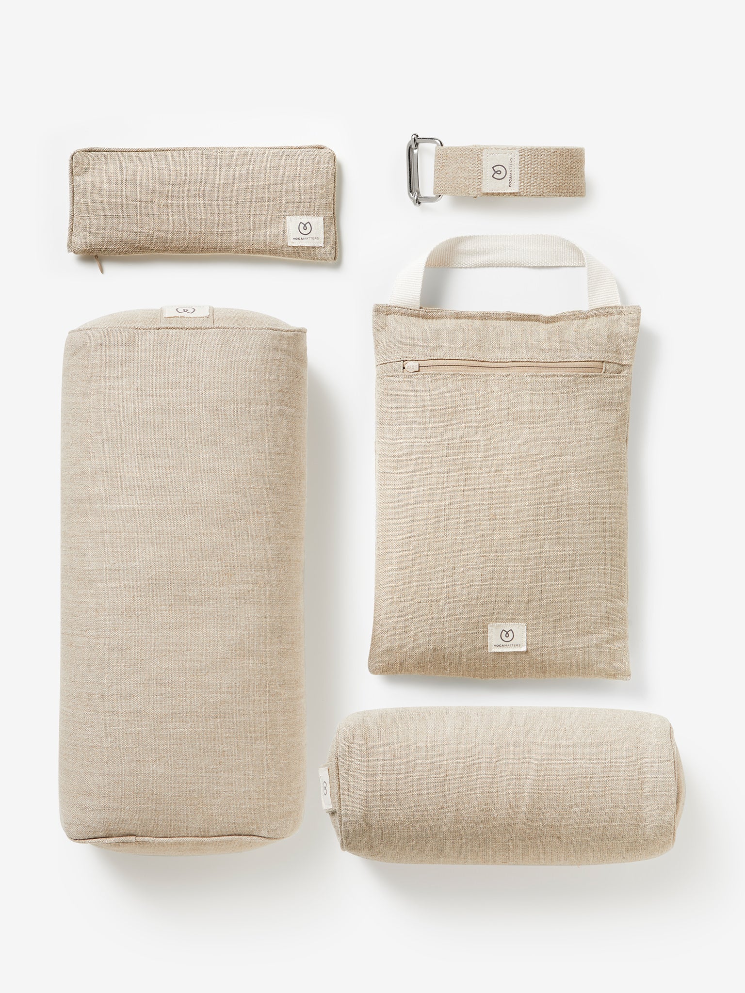 Yogamatters Natural Hemp Eye Pillow for Relaxation, Stress Relief & Sleep Aid - Perfect for Yoga, Meditation & Travel