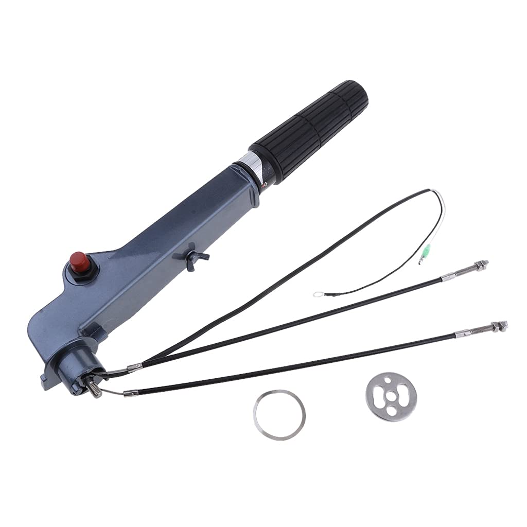 16.5 Inch Outboard Motor Tiller Extension Handle - Compatible with Yamaha 15HP & 18HP Engines - Perfect for Boat Steering Control in Fishing, Cruising & Marine Activities