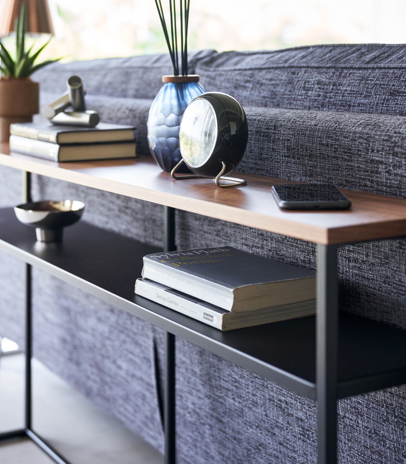 Modern Long Console Table - 2 Stylish Designs with Sturdy Steel Frame | Perfect for Entryway, Hallway & Living Room Decor