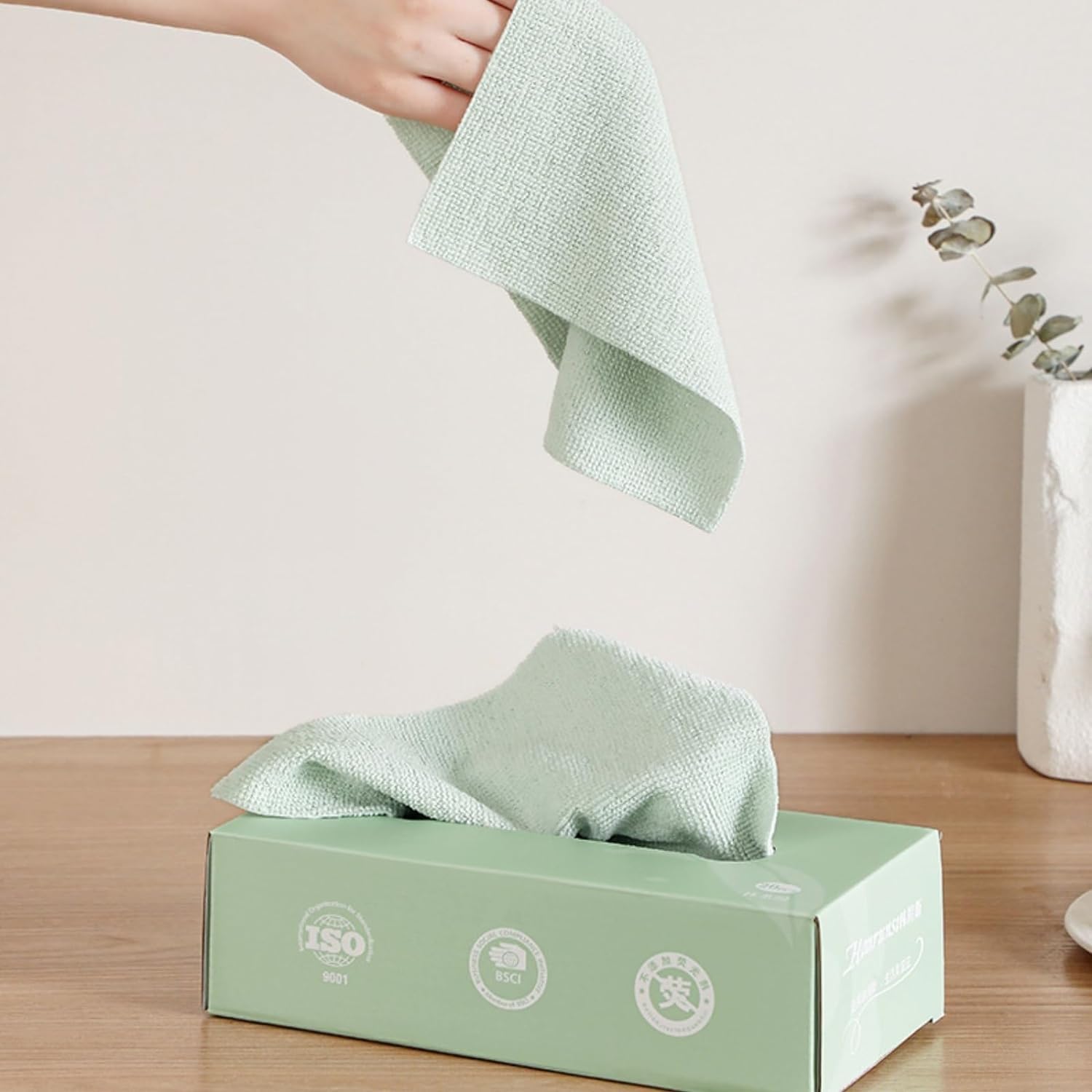 Premium Microfiber Cleaning Cloths for Kitchen - 12 Pack Reusable, Non-Scratch Dish Towels | Multi-Purpose Absorbent Cleaning Rags for Dishes, Countertops, Glass & Stainless Steel | Soft, Durable & Washable (Assorted Colors) - Perfect for Daily Kitchen Cleaning, Wiping Spills & Polishing Surfaces
