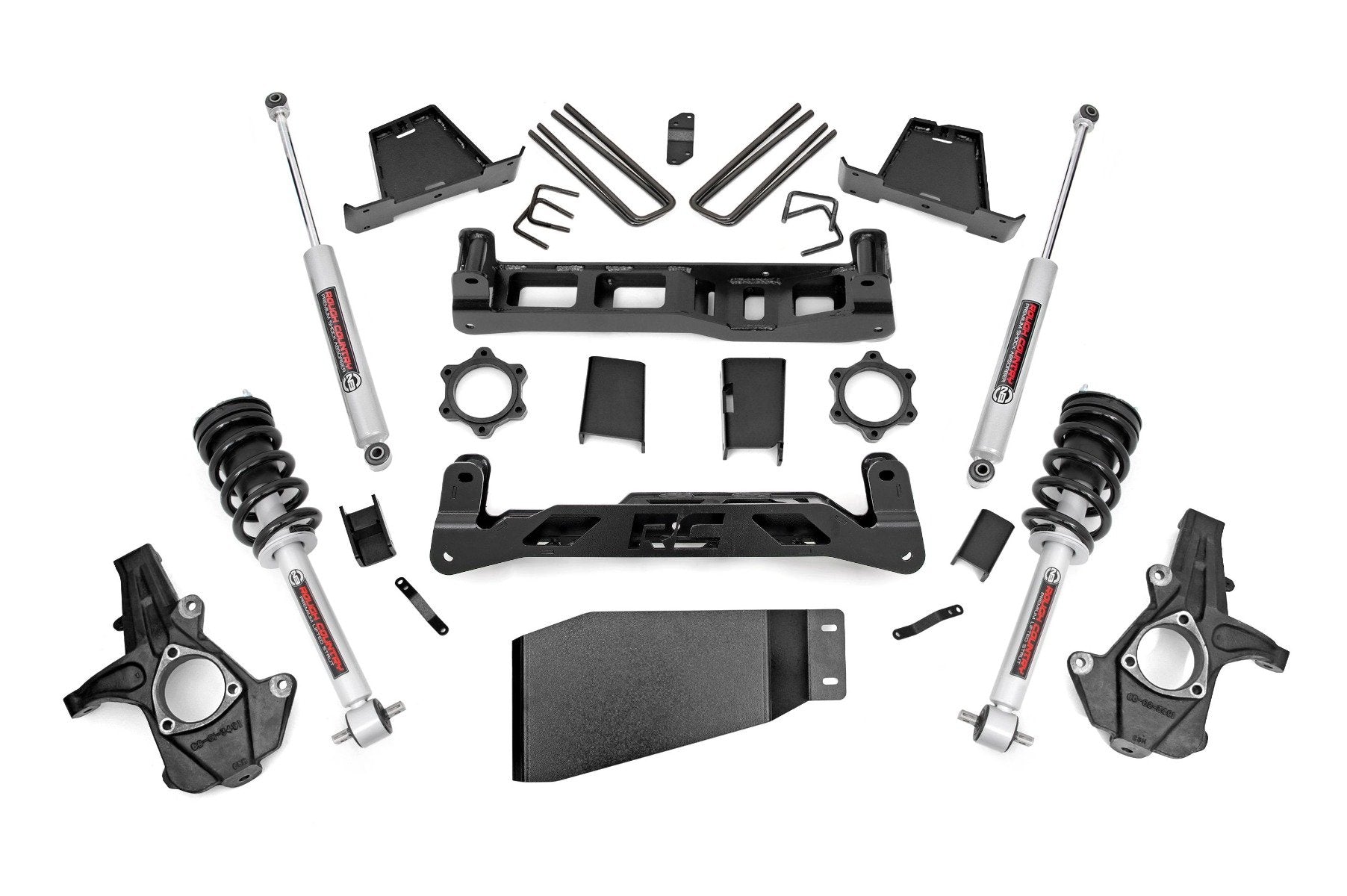 6 Inch Lift Kit for Chevy/GMC 1500 4WD (2007-2013) - Heavy Duty N3 Struts | Off-Road Suspension Upgrade | Perfect for Truck Enthusiasts & Off-Road Adventures