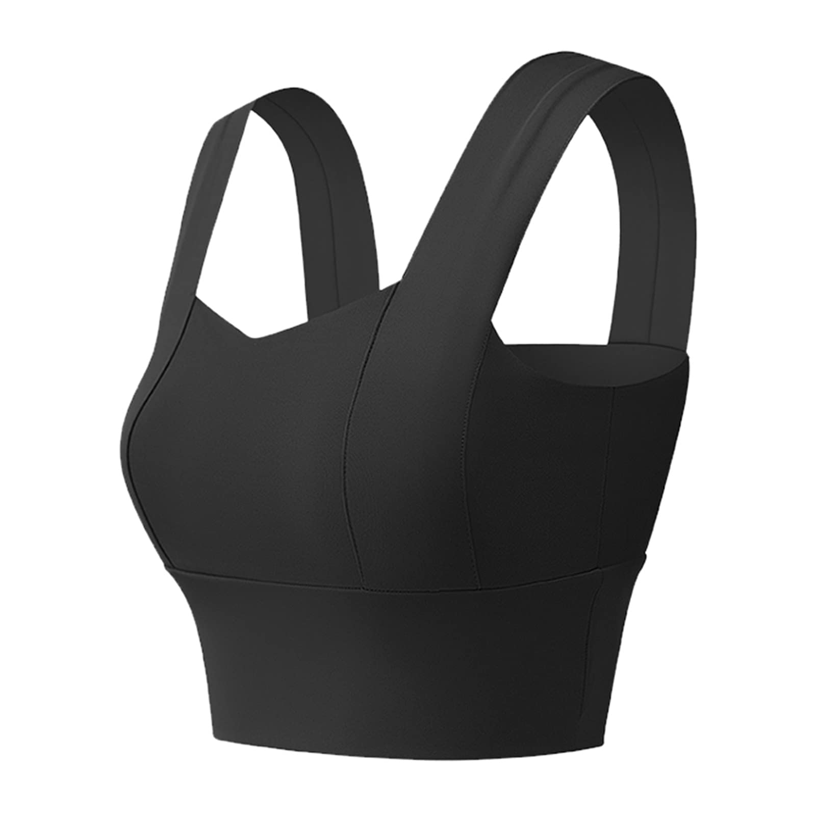 iPOGP Women's Fashion Sports Bra - Active Yoga Vest for Exercise & Fitness - Breathable & Supportive Underwear Style #2 - Perfect for Gym, Running, Yoga & Workouts